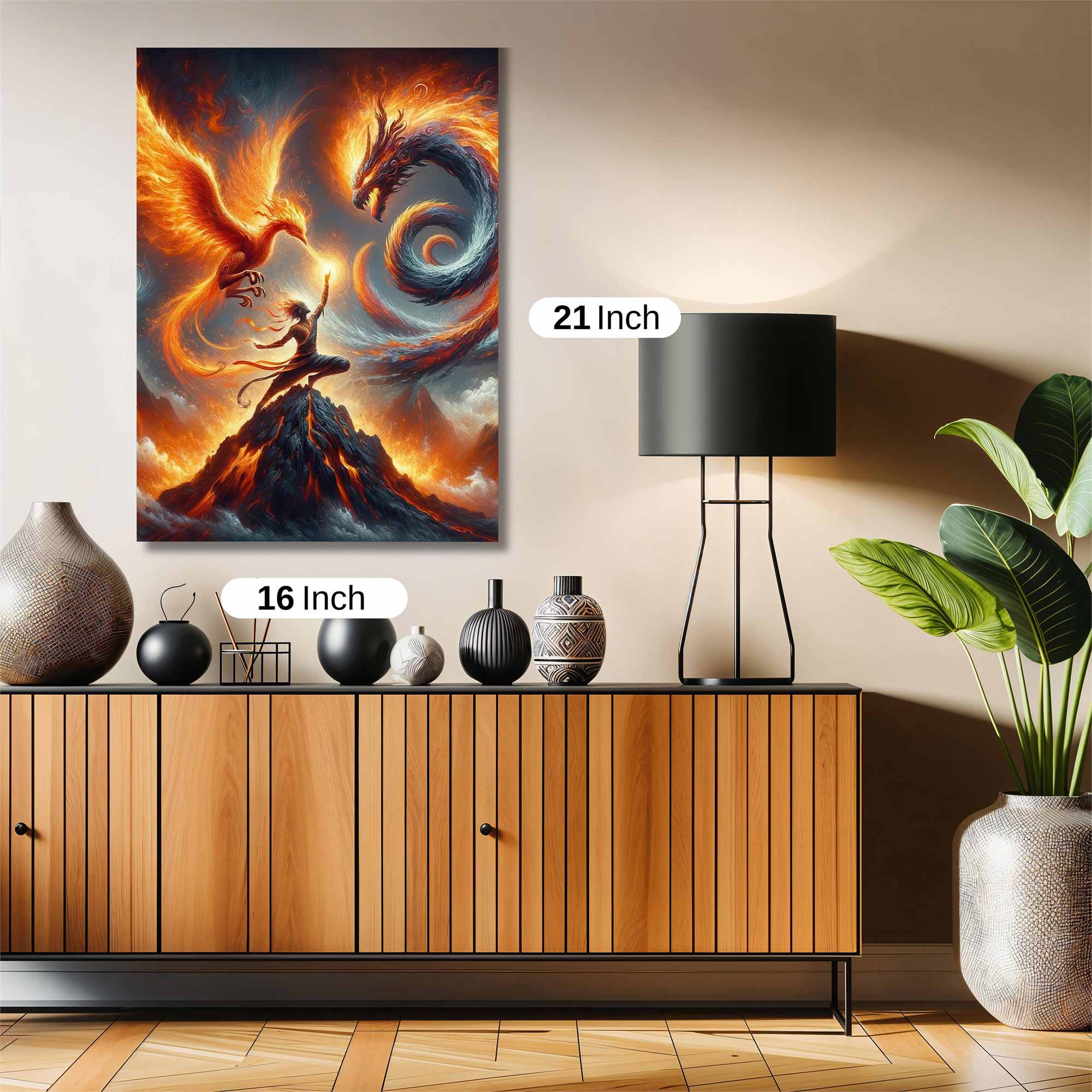 Phoenix Clash Safe Wall Magnetic / M