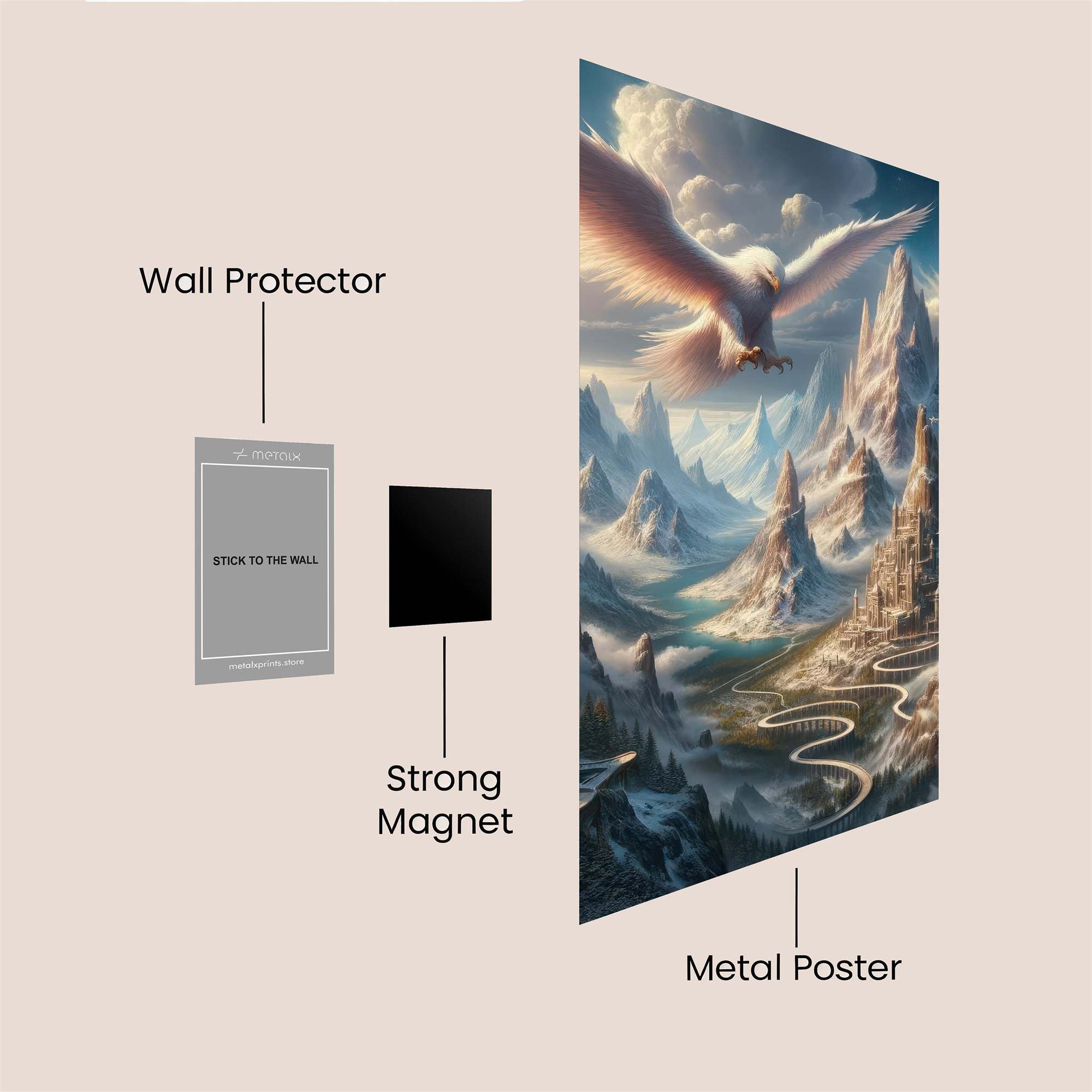 Eagle Serenity Safe Wall Magnetic / M