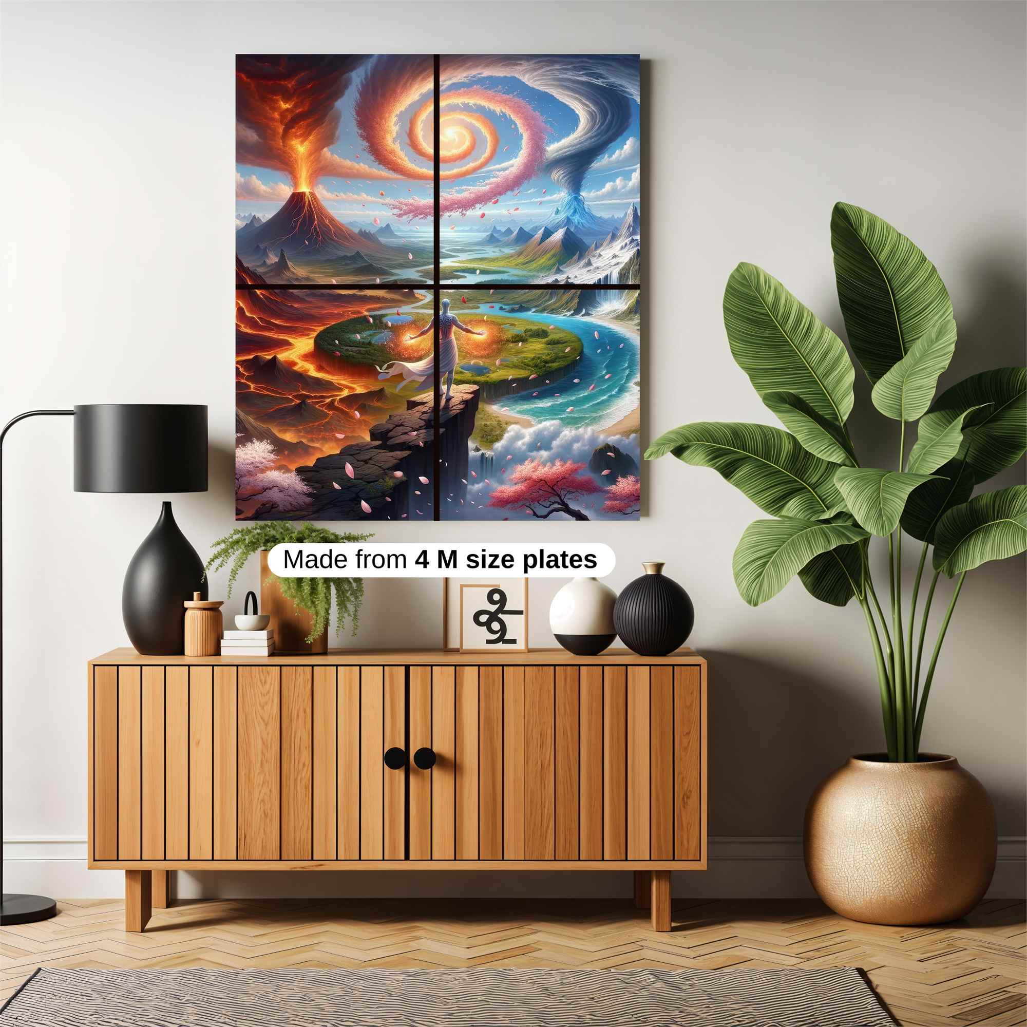 Creation's Whirl Safe Wall Magnetic / M