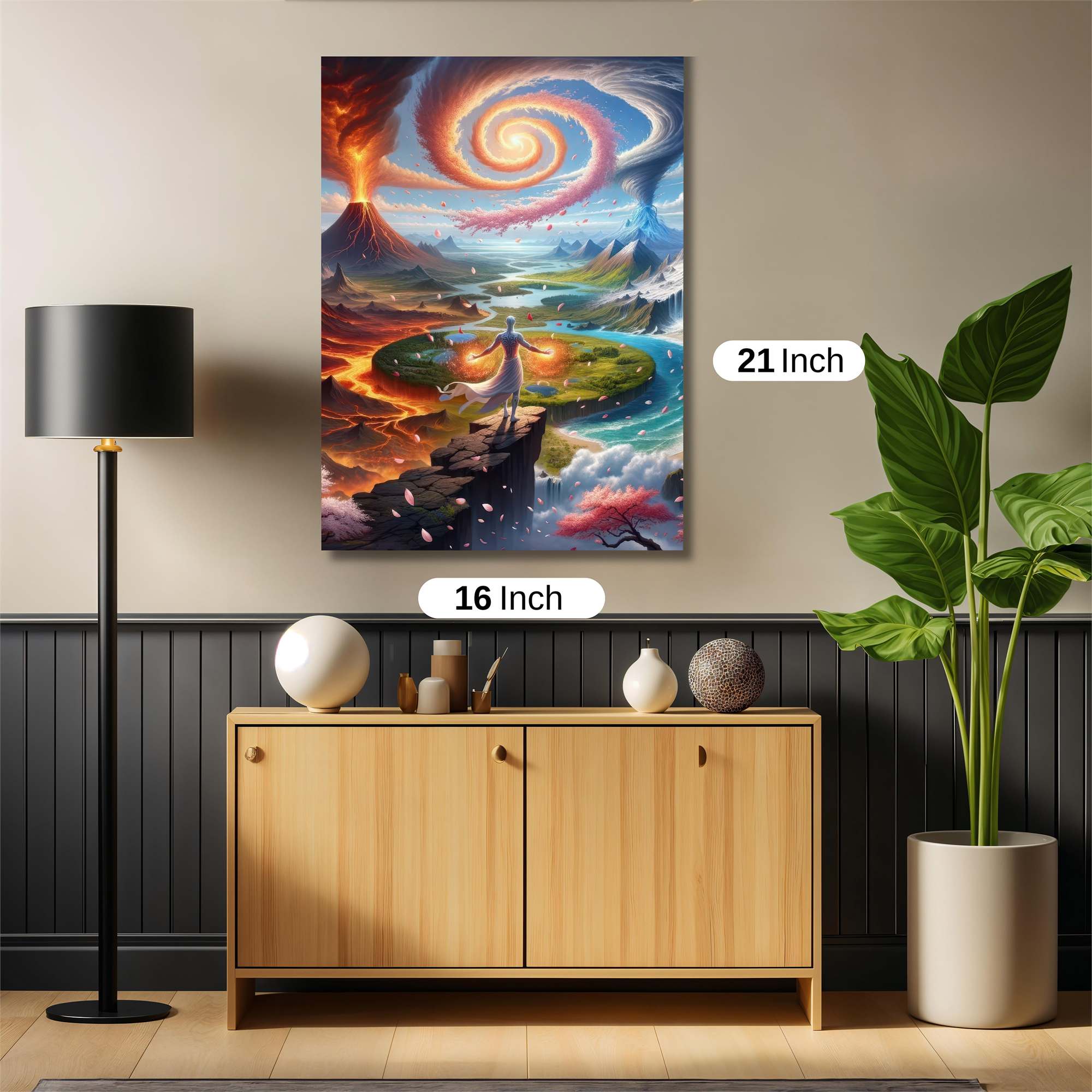 Creation's Whirl Safe Wall Magnetic / M