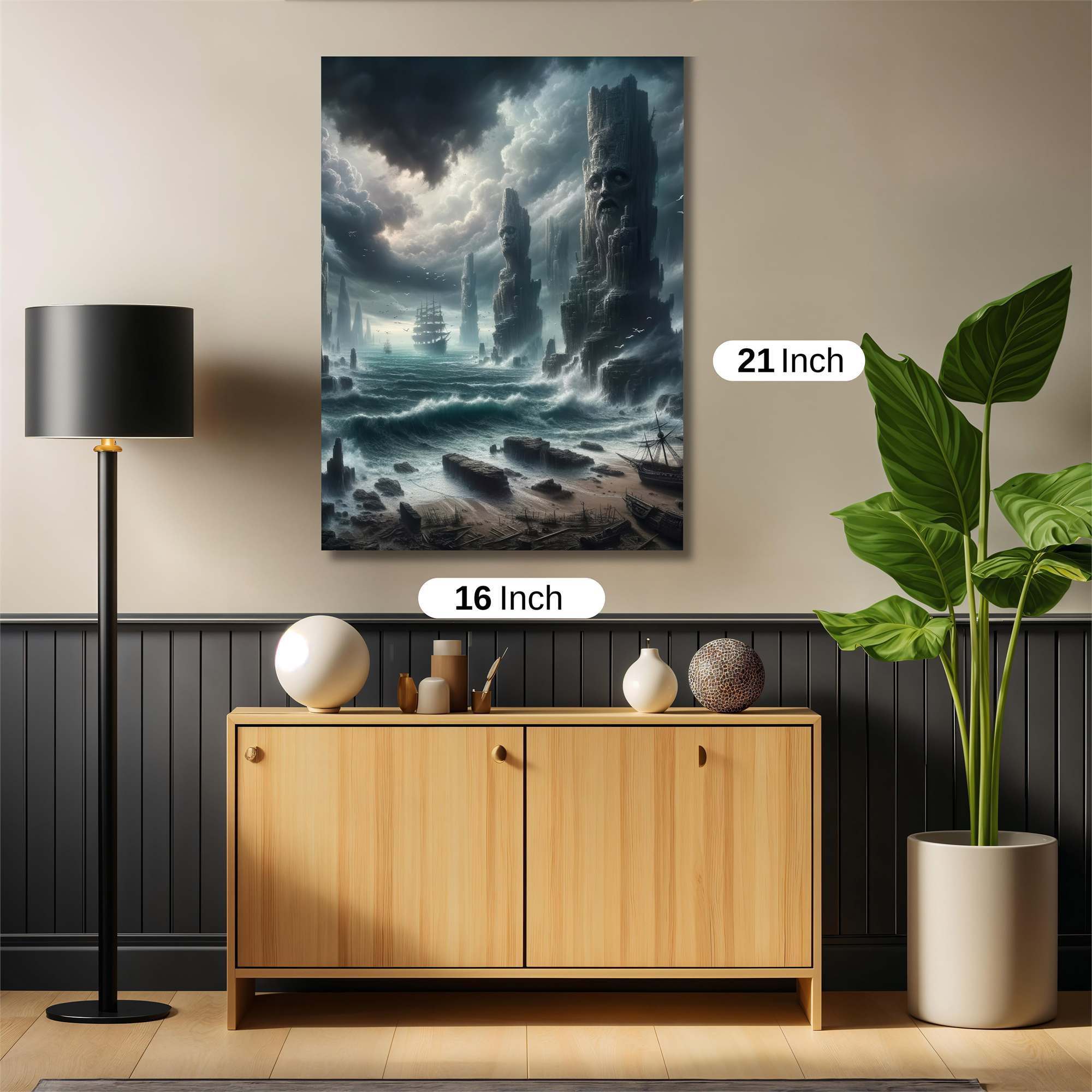 Poseidon's Wrath Safe Wall Magnetic / M