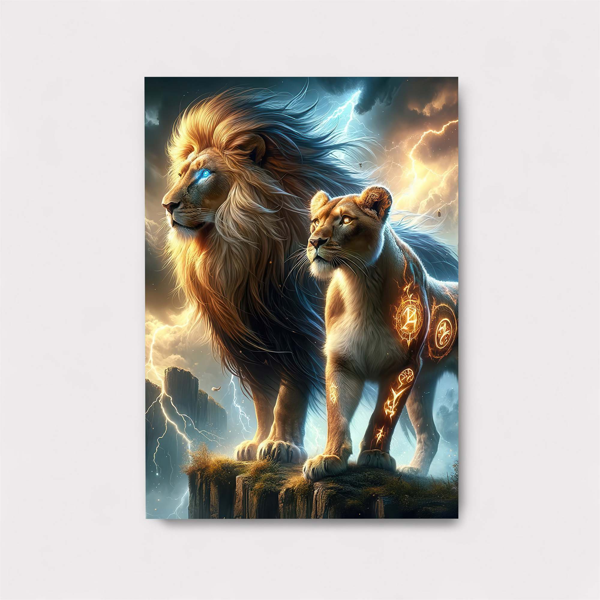 Lion Majesty Safe Wall Magnetic / M