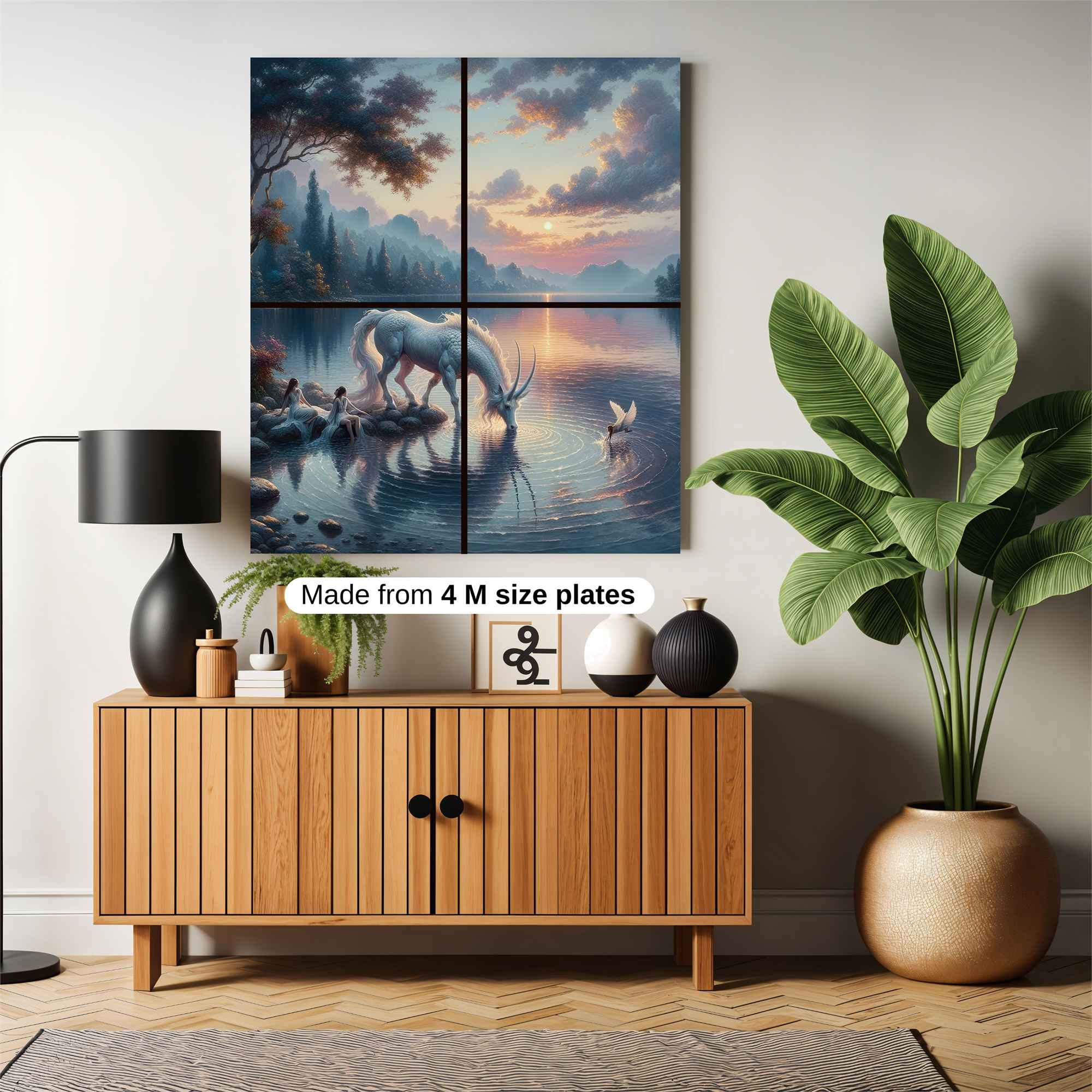 Unicorn Serenity Safe Wall Magnetic / M