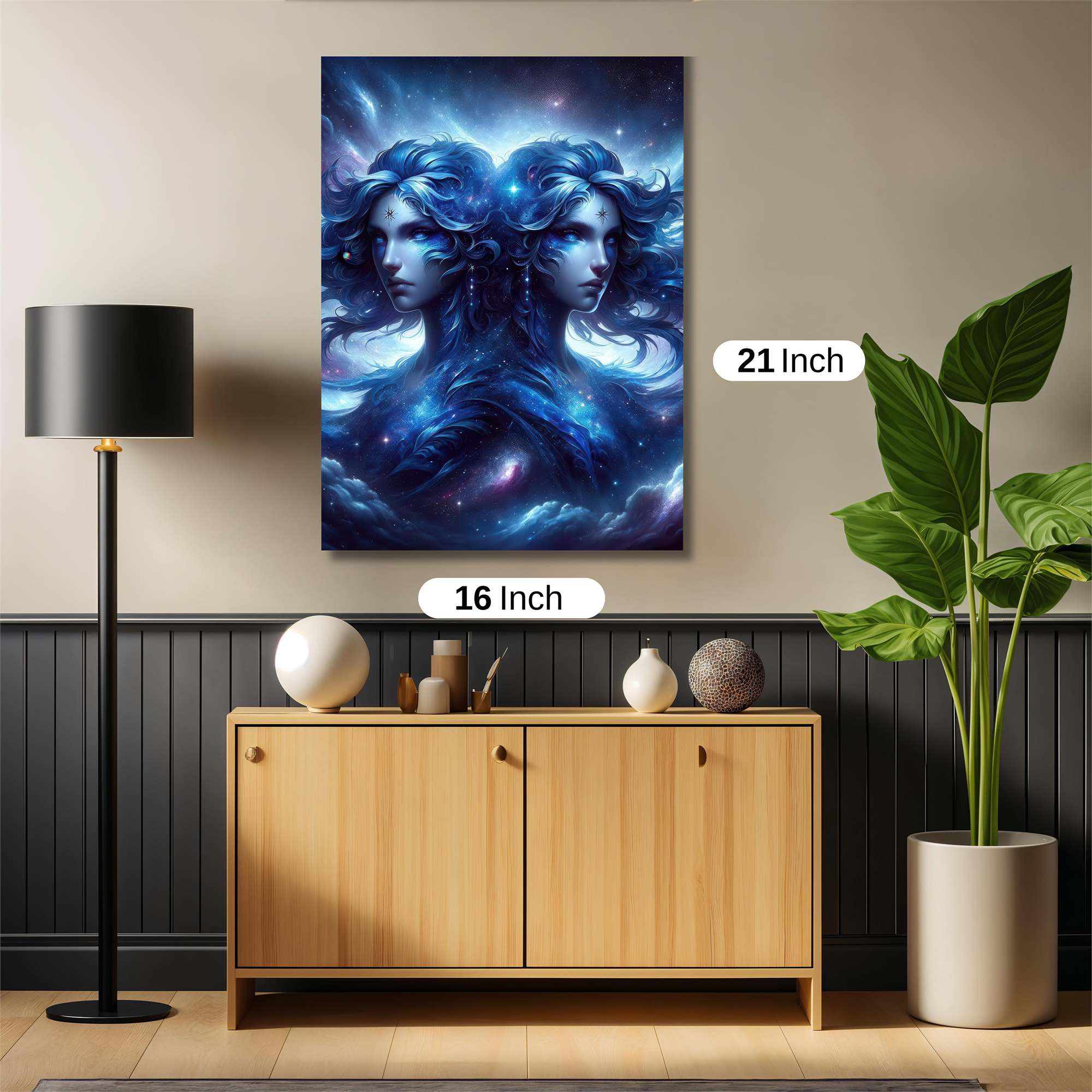 Cosmic Twins Safe Wall Magnetic / M