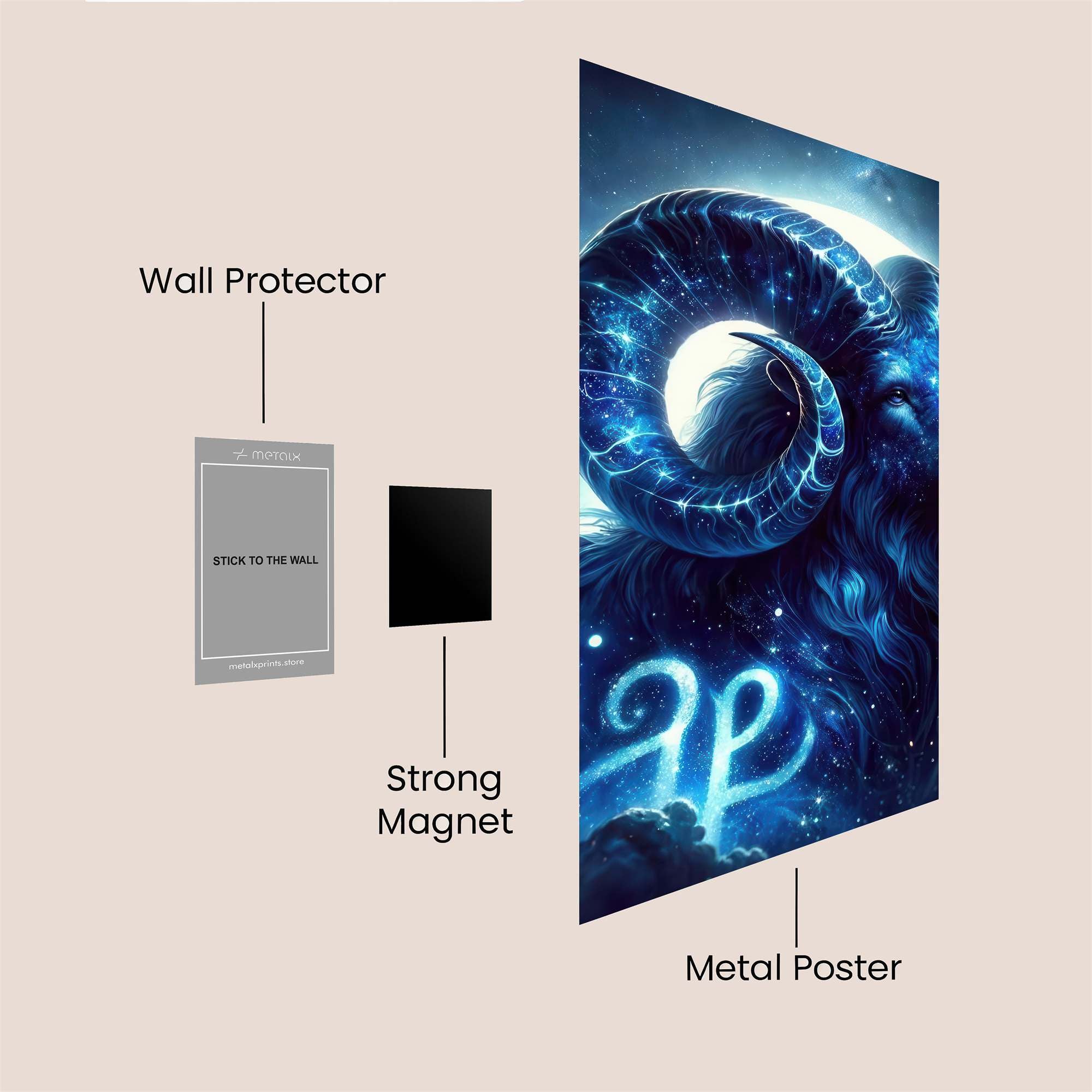 Aries Enigmatic Safe Wall Magnetic / M