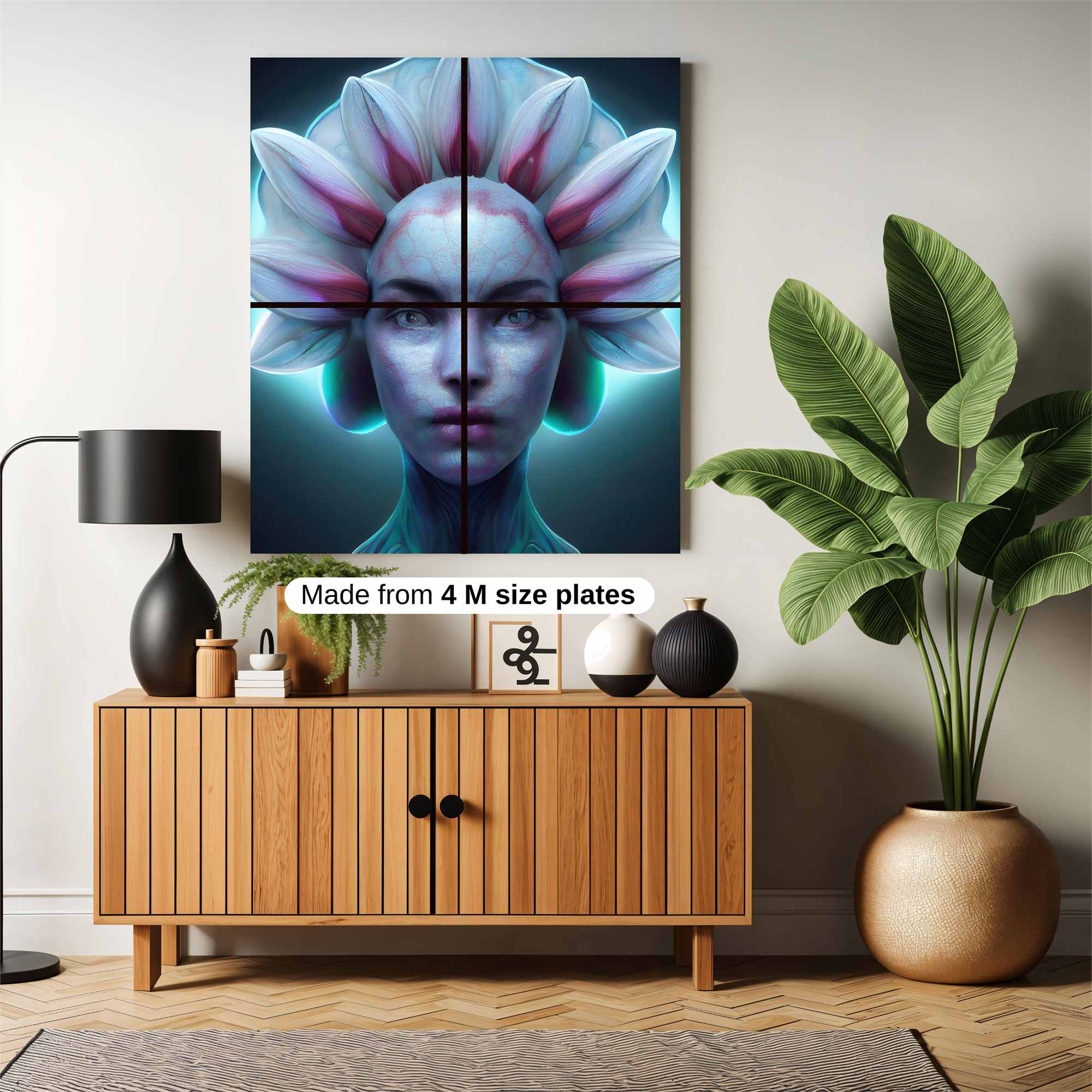 Floral Enigma Safe Wall Magnetic / M