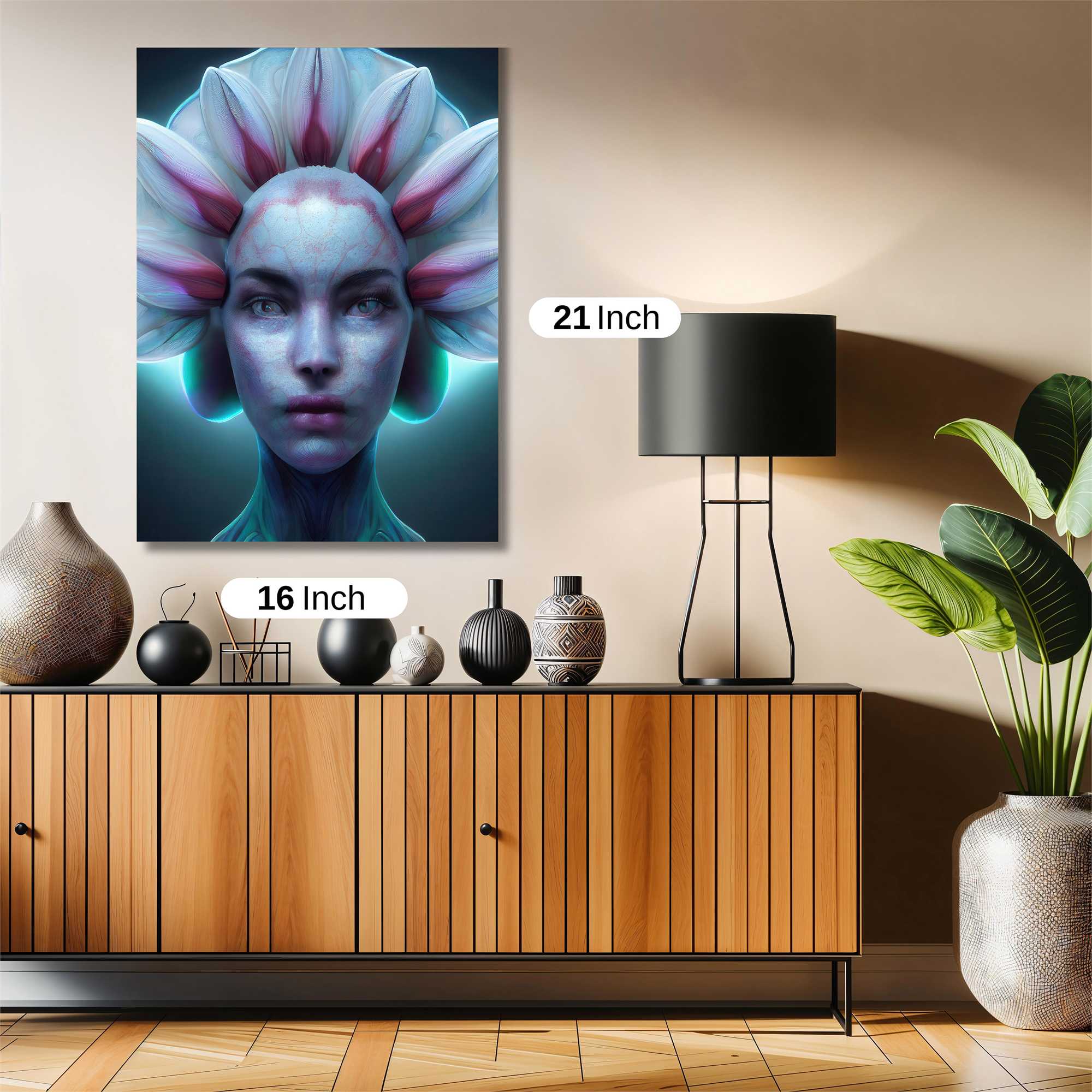 Floral Enigma Safe Wall Magnetic / M