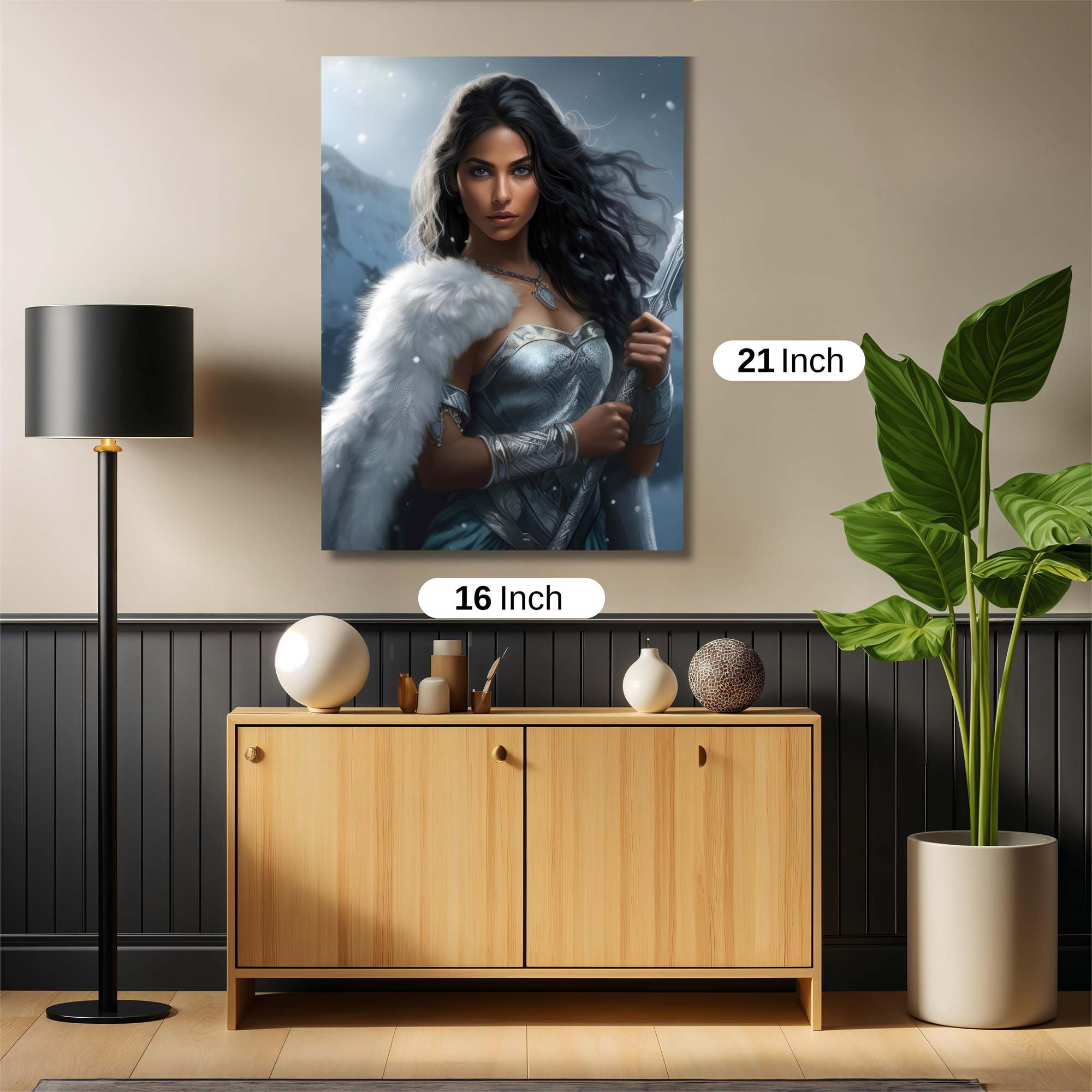 Warrior Serene Safe Wall Magnetic / M