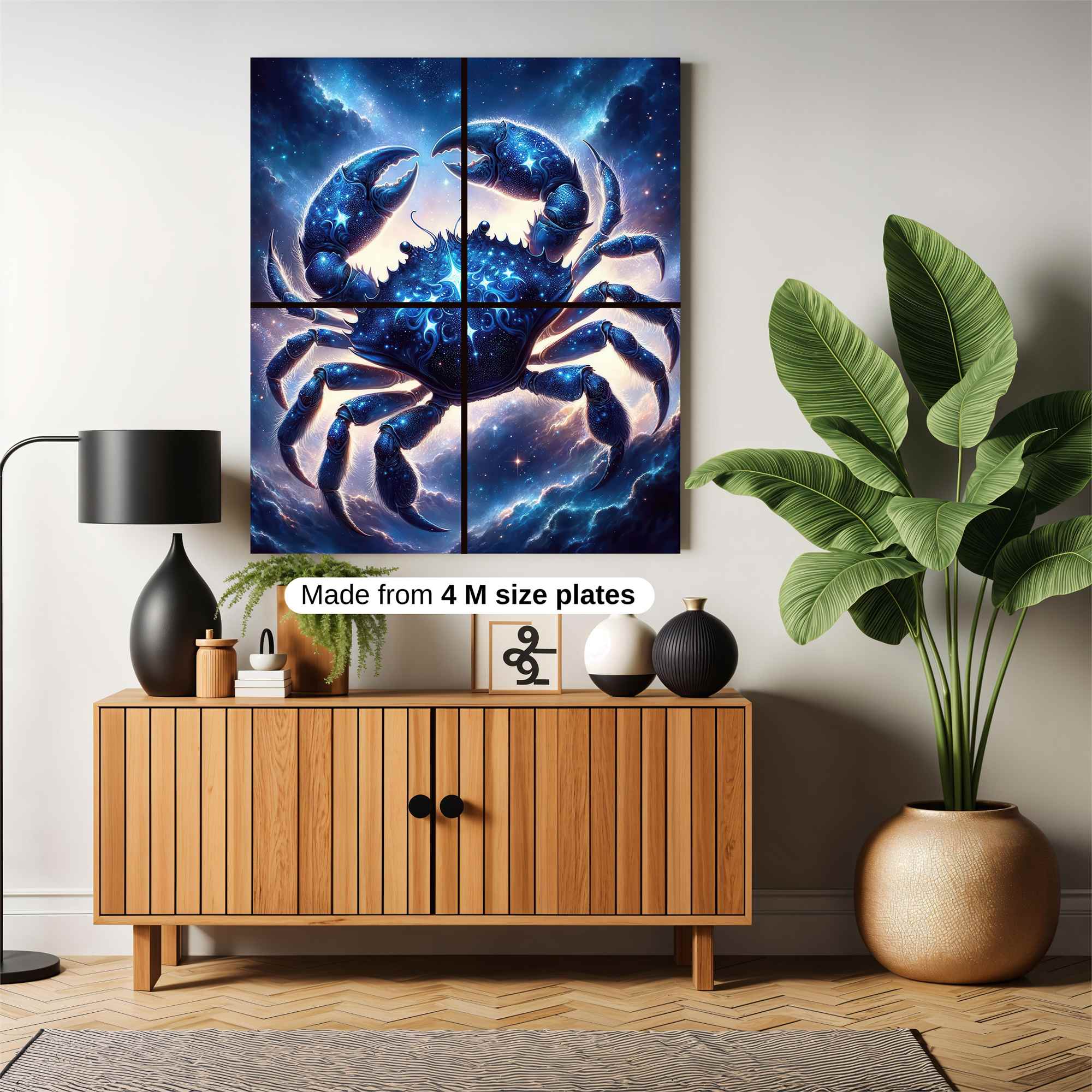 Cancer Cosmic Safe Wall Magnetic / M
