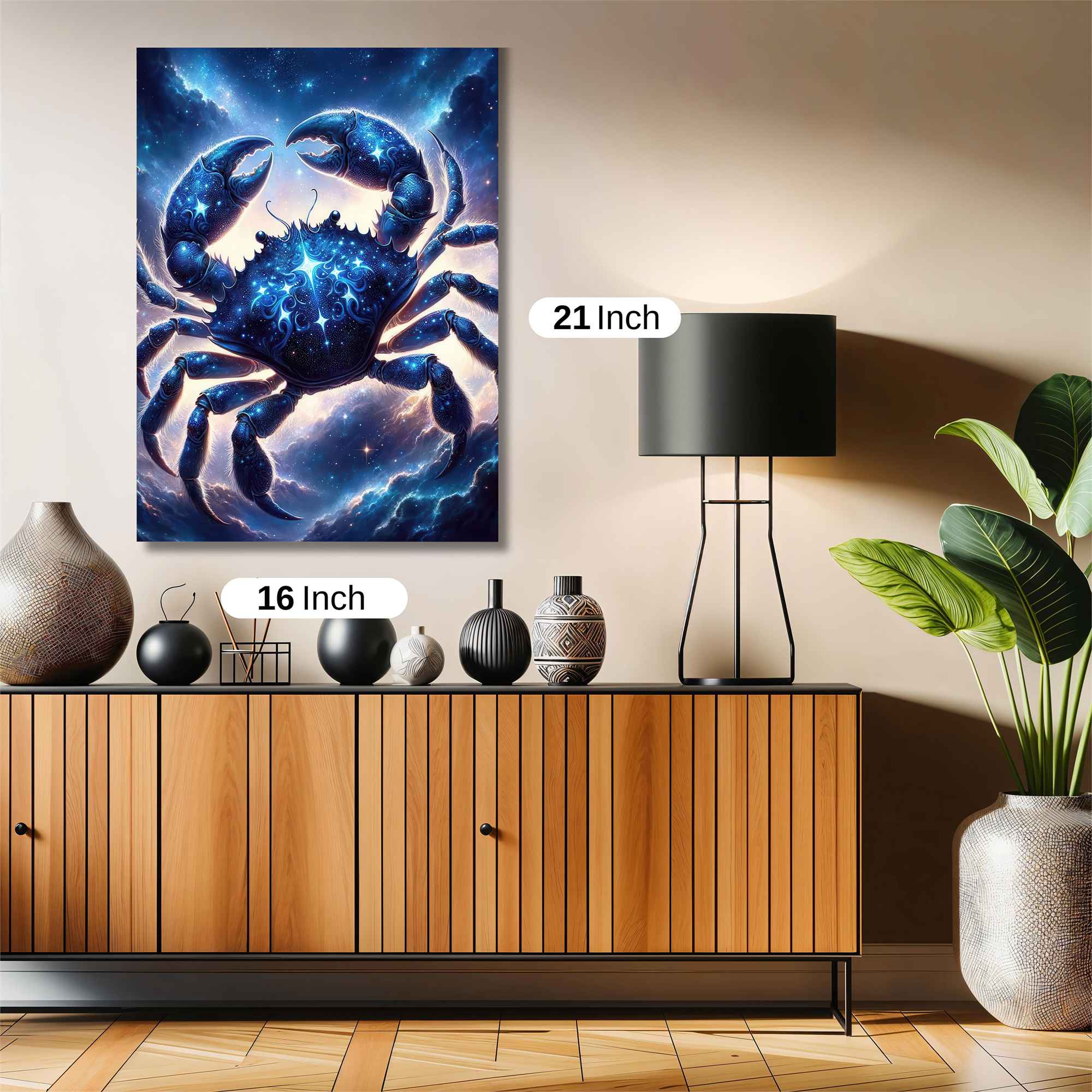 Cancer Cosmic Safe Wall Magnetic / M