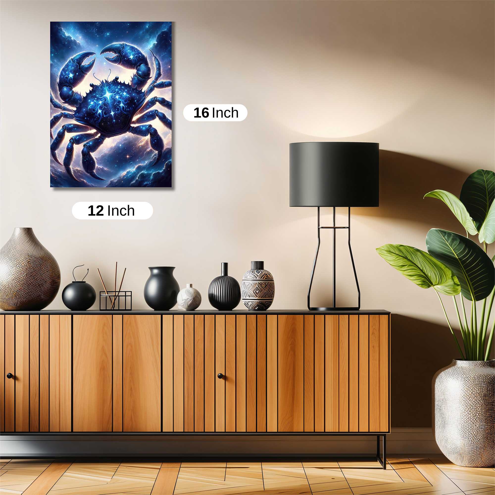 Cancer Cosmic Safe Wall Magnetic / M