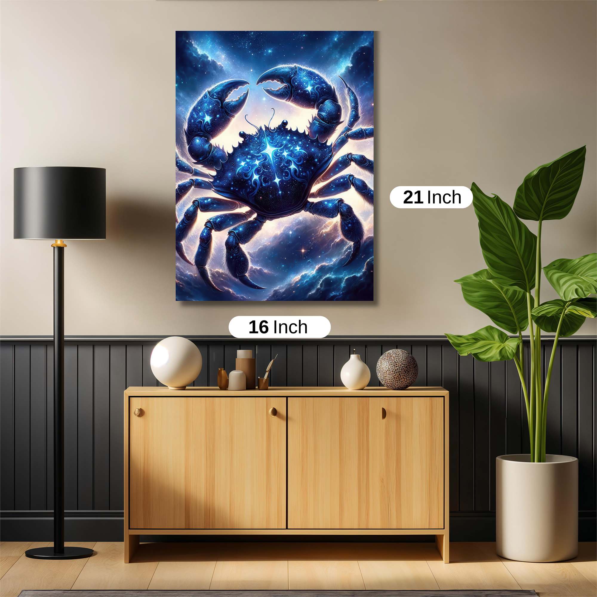 Cancer Cosmic Safe Wall Magnetic / M