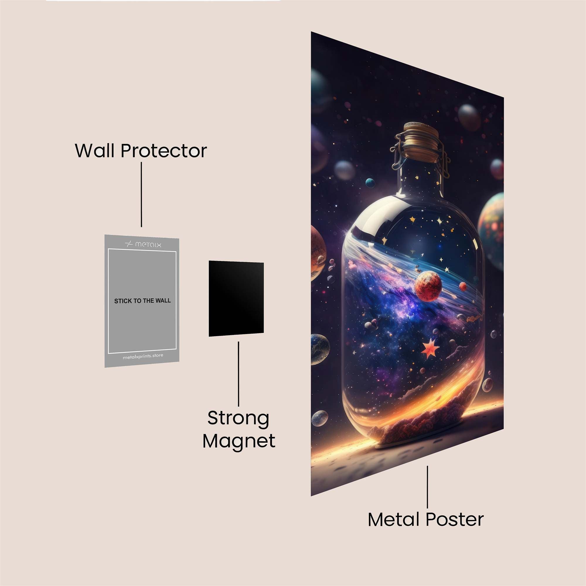 Cosmic Dream Safe Wall Magnetic / M