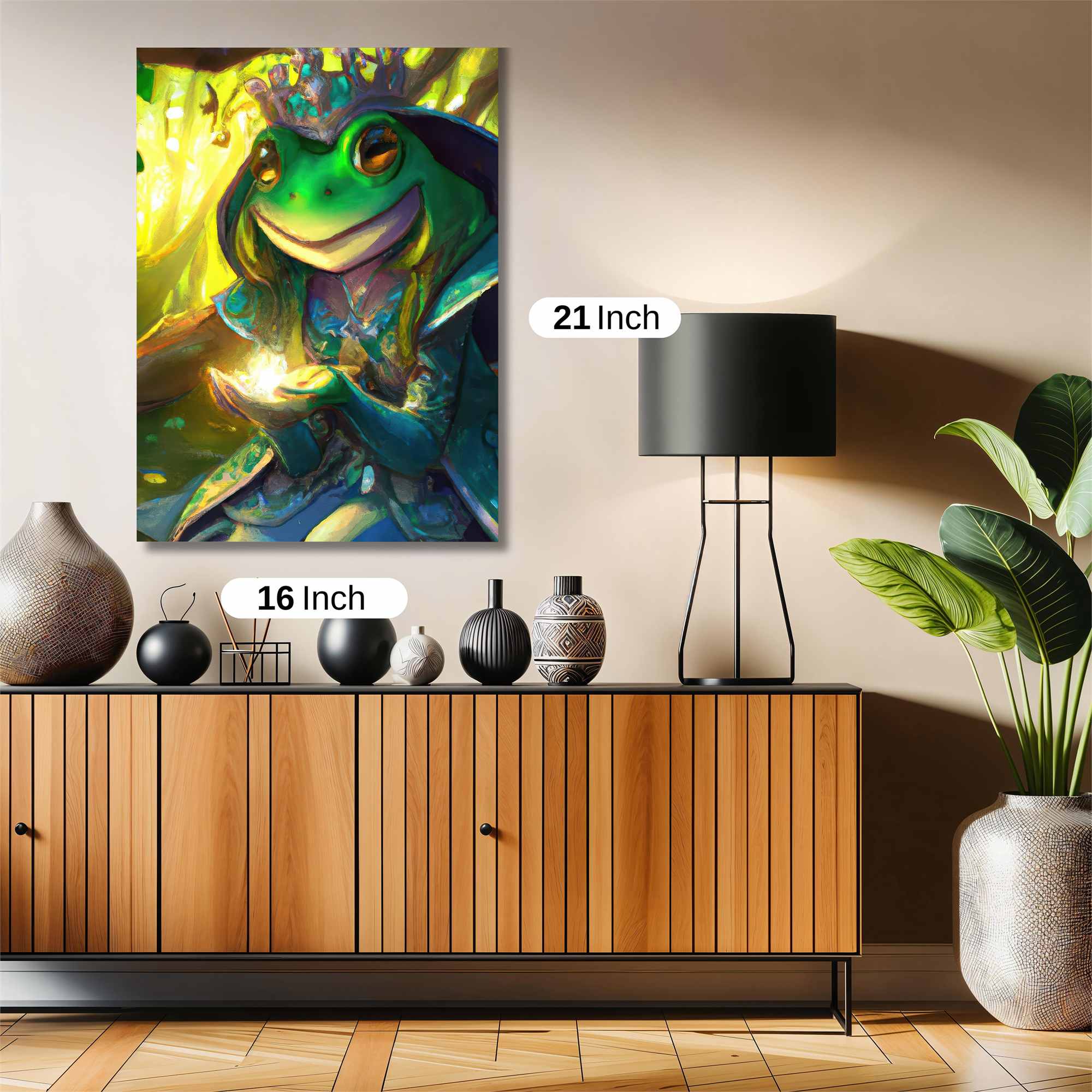Frog Queen Safe Wall Magnetic / M