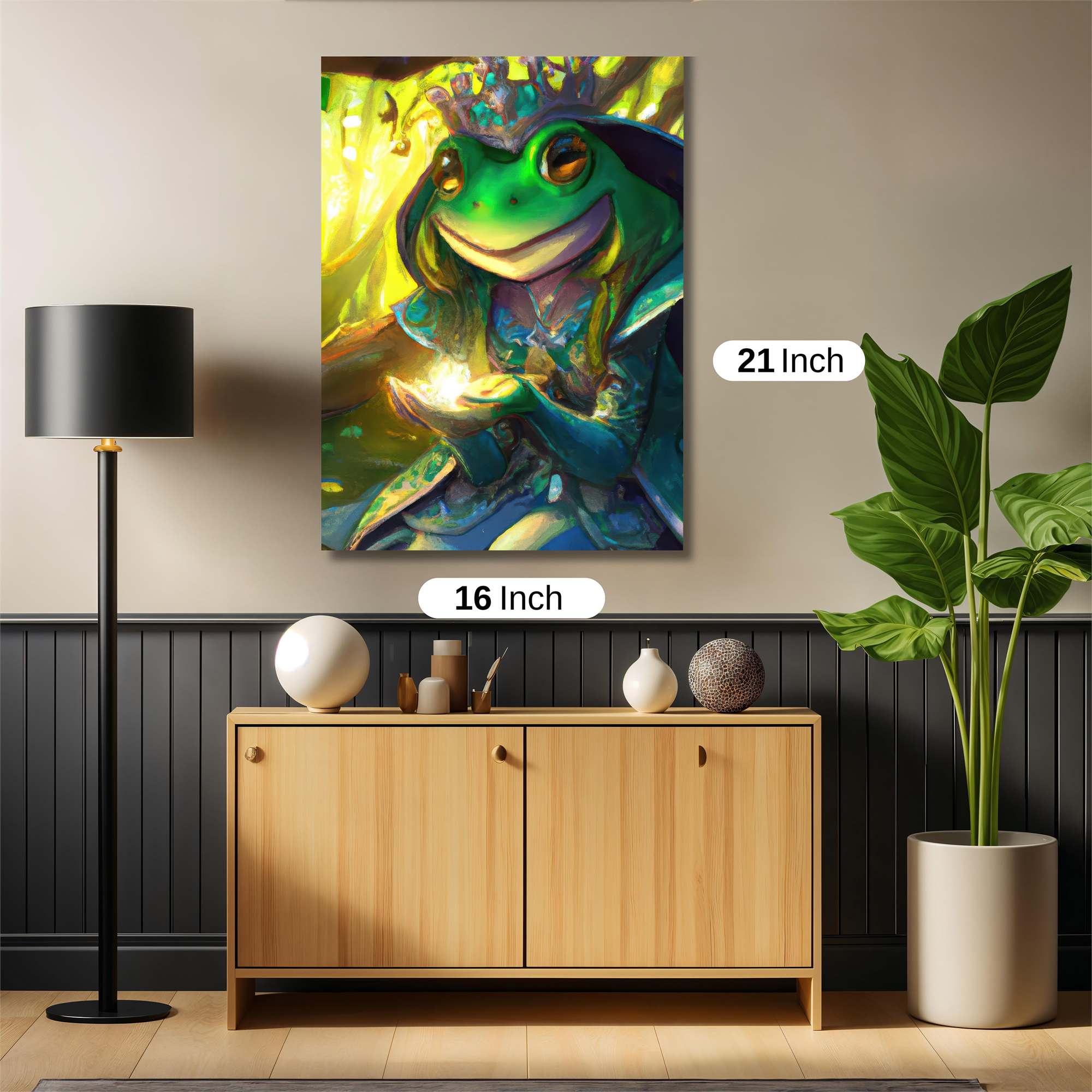Frog Queen Safe Wall Magnetic / M