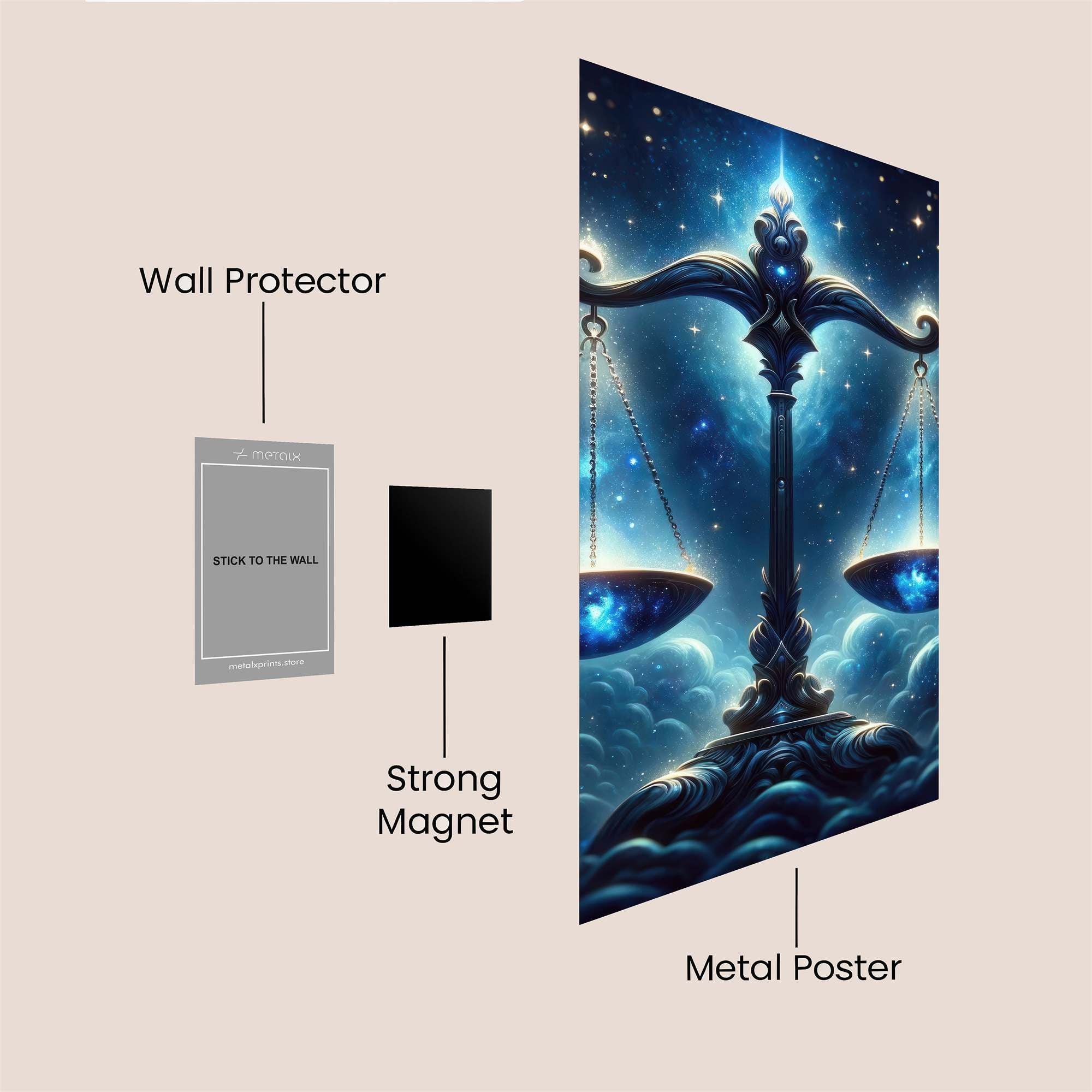 Libra Dream Safe Wall Magnetic / M