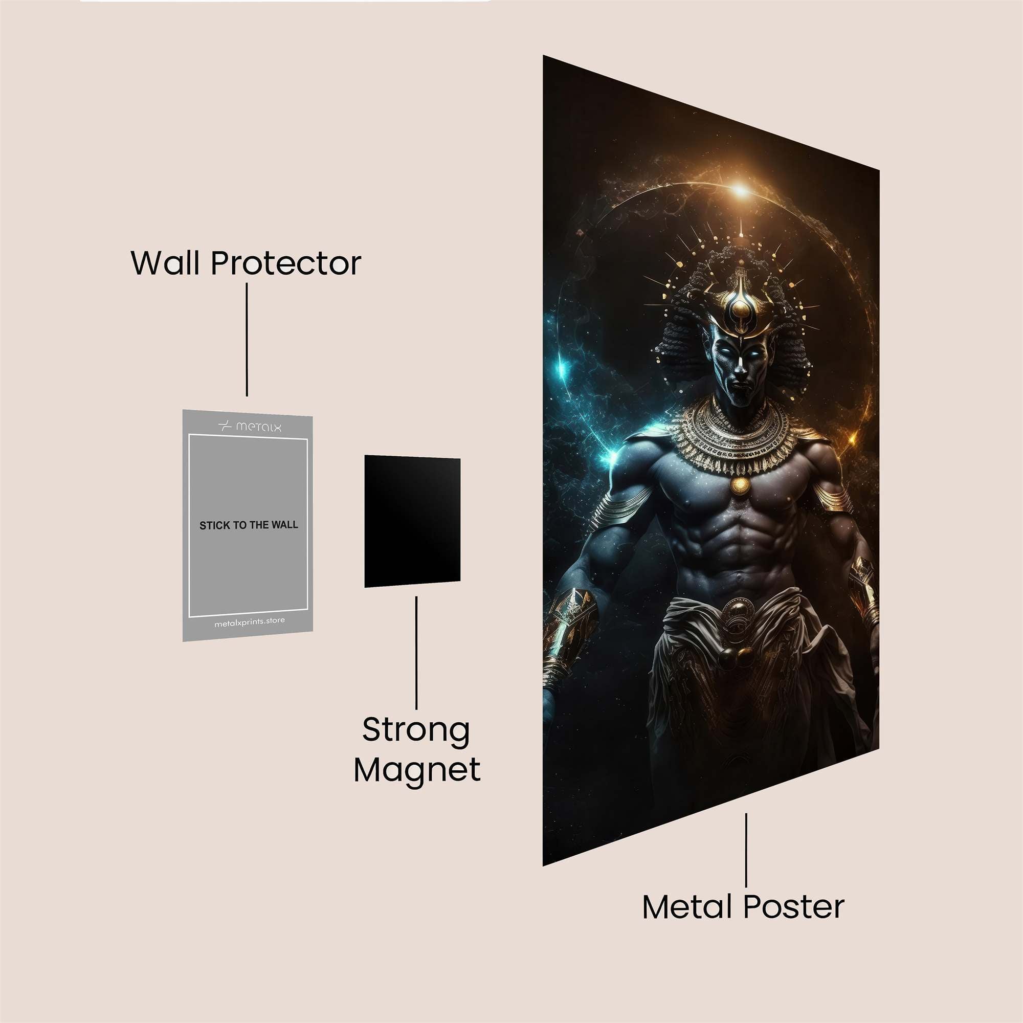 Ravana Majestic Safe Wall Magnetic / M