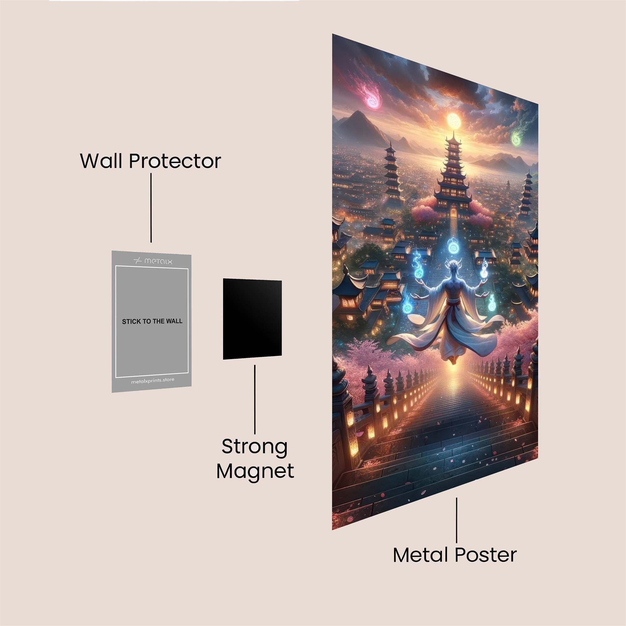 Mystic Ascension Safe Wall Magnetic / M