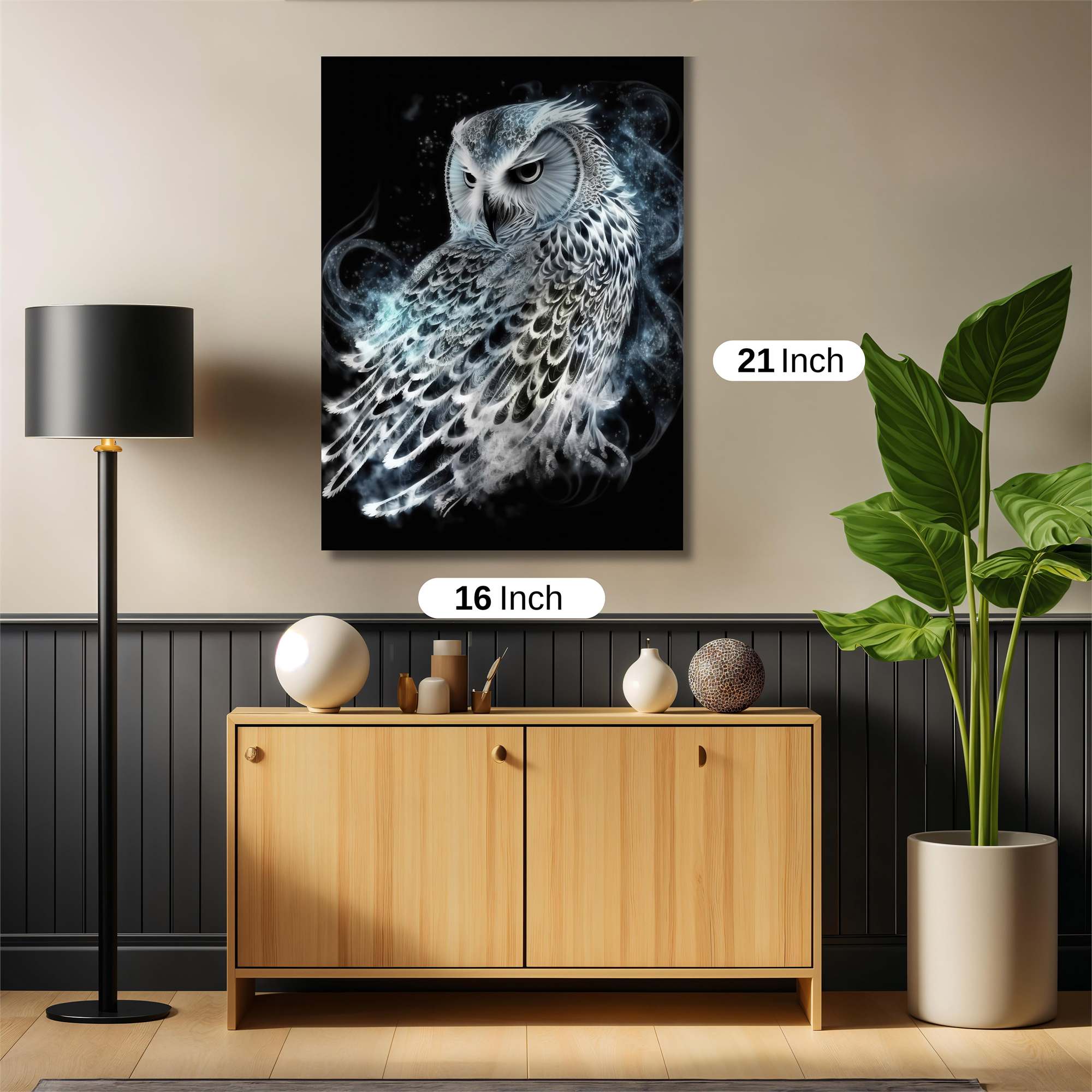 Owl Enigma Safe Wall Magnetic / M