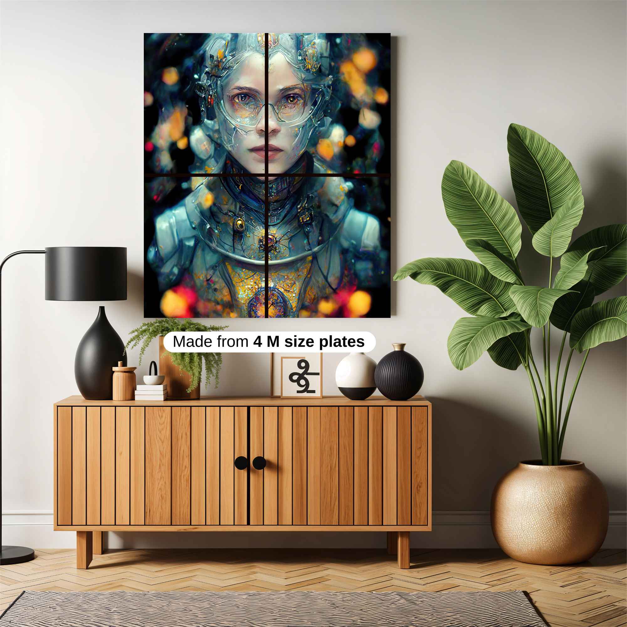 Cyber Enigma Safe Wall Magnetic / M