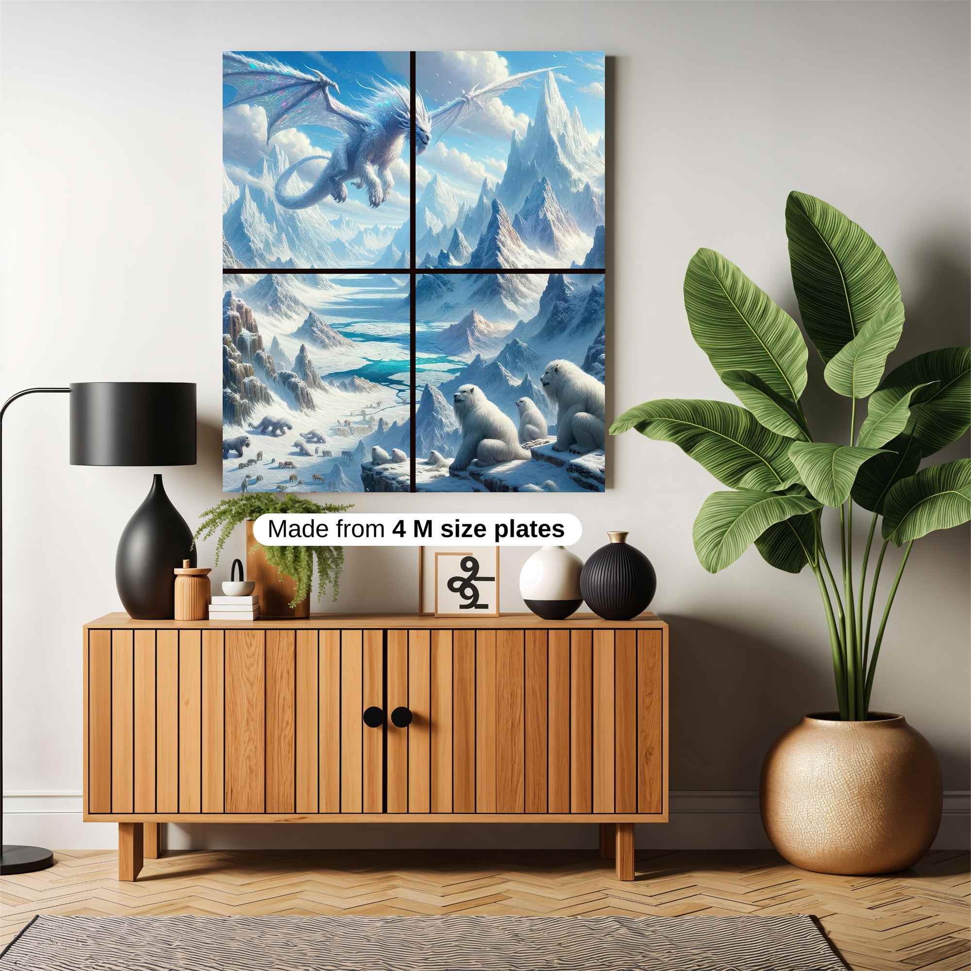 Frost Wyvern Safe Wall Magnetic / M