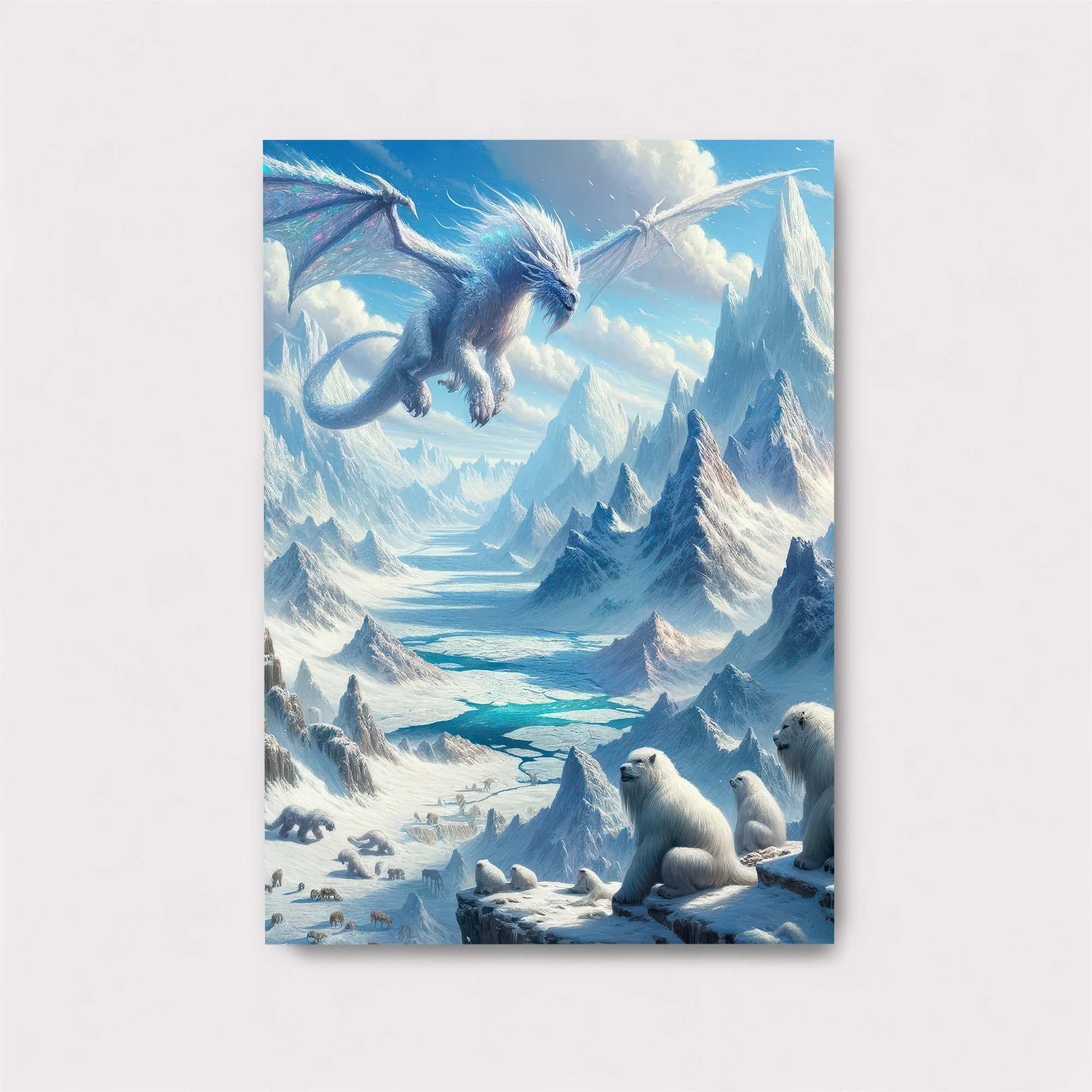 Frost Wyvern Safe Wall Magnetic / M
