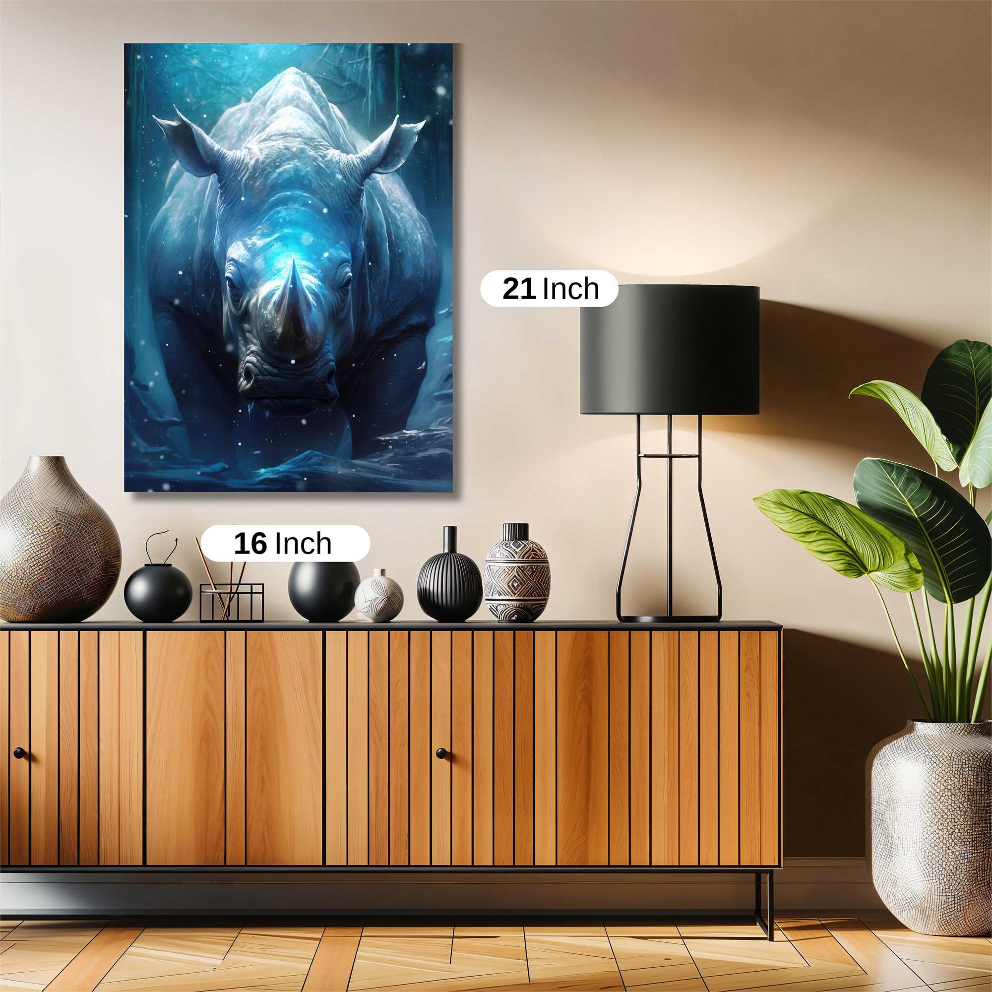 Rhinoceros Radiant Safe Wall Magnetic / M