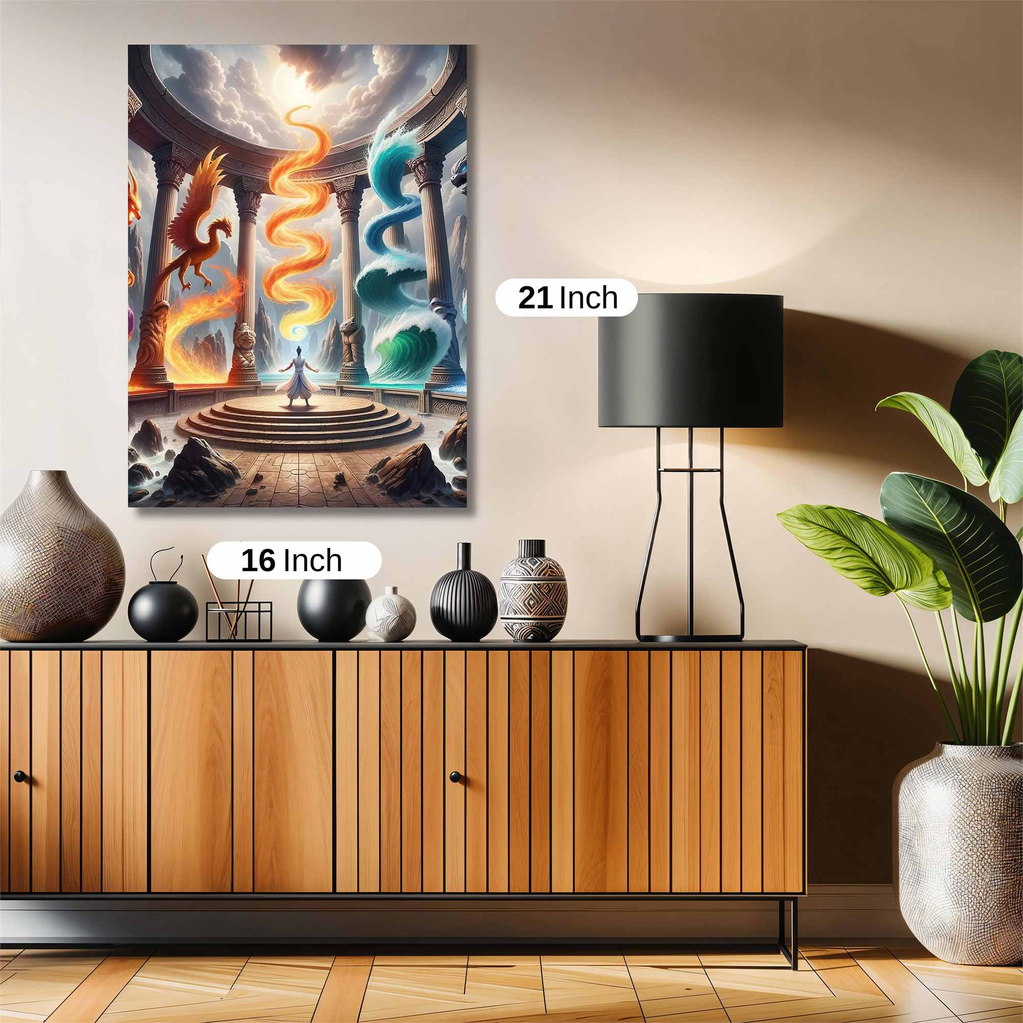 Elemental Harmony Safe Wall Magnetic / M