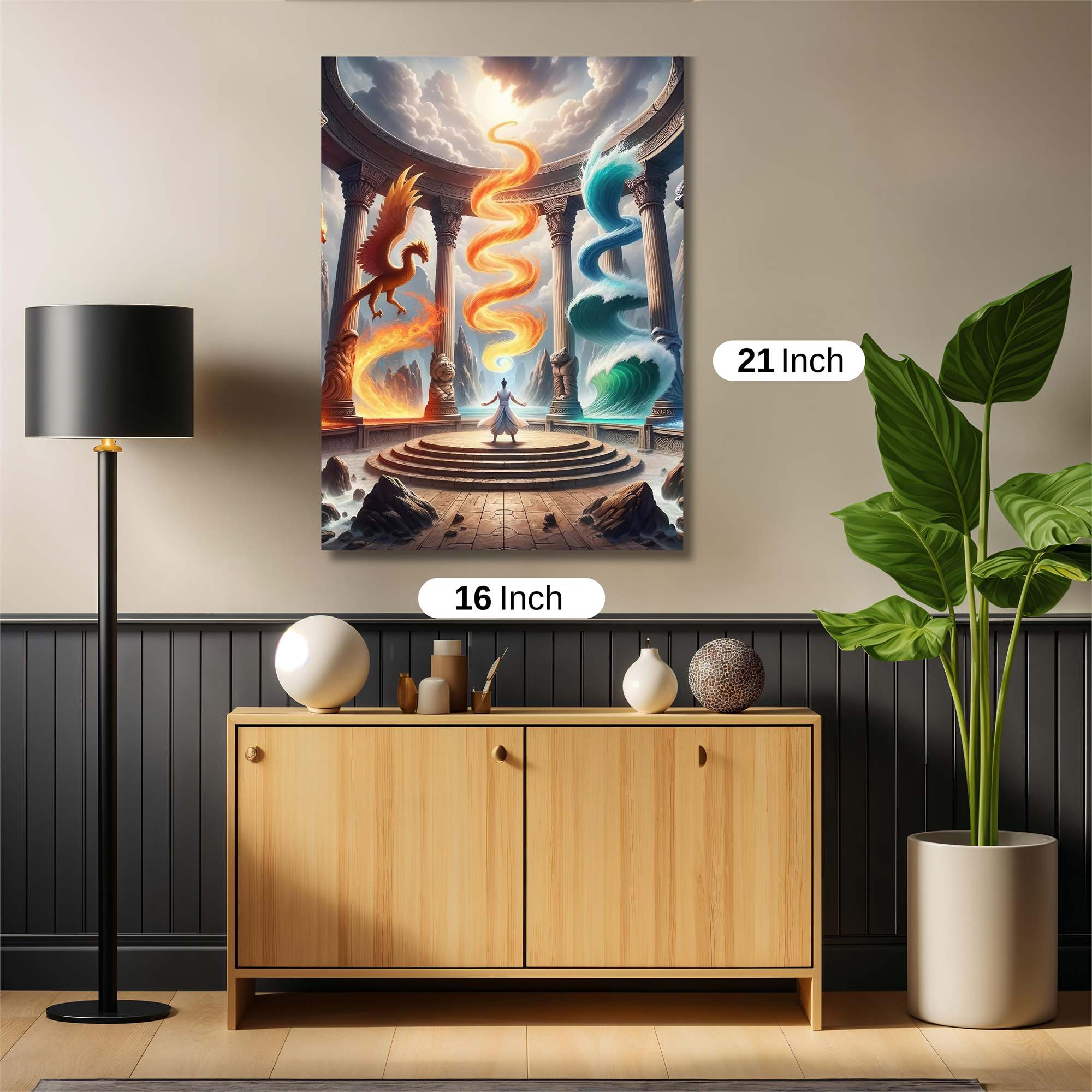 Elemental Harmony Safe Wall Magnetic / M