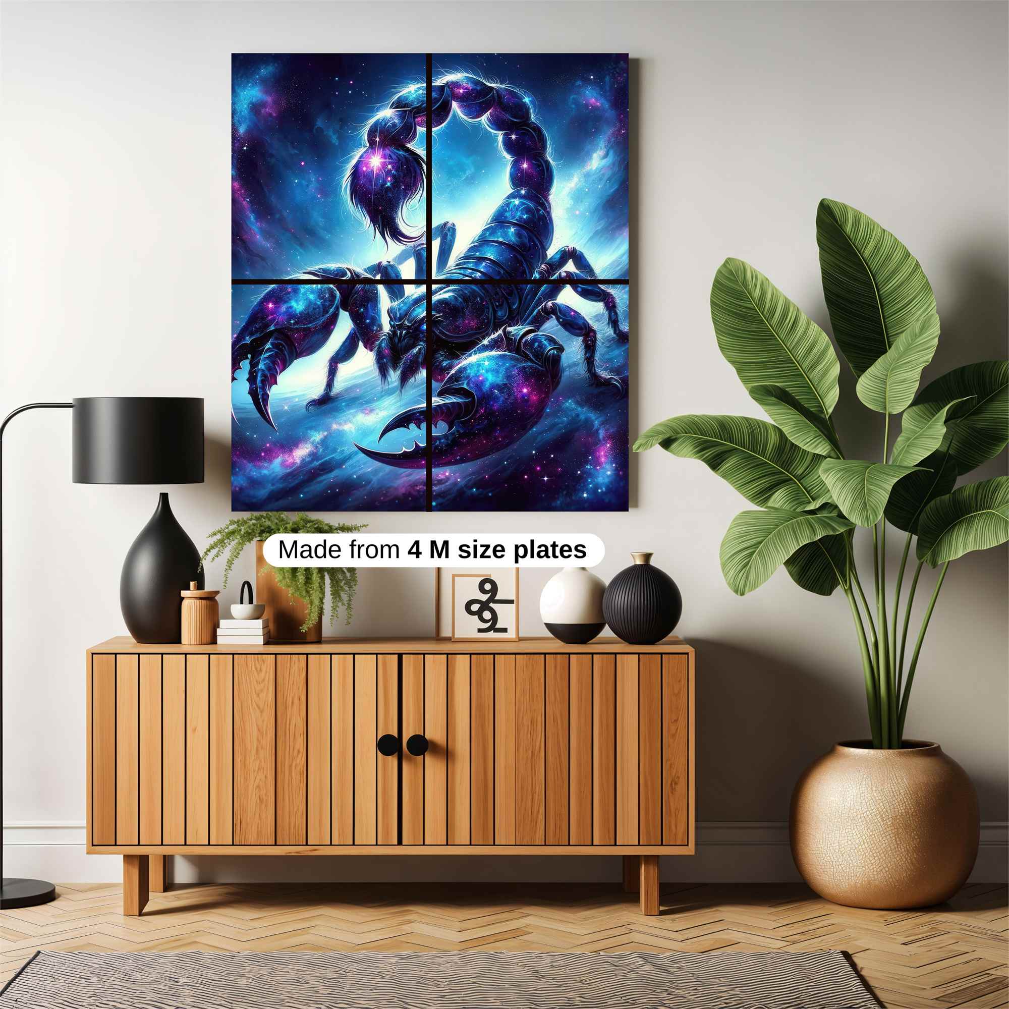 Scorpio Cosmic Safe Wall Magnetic / M