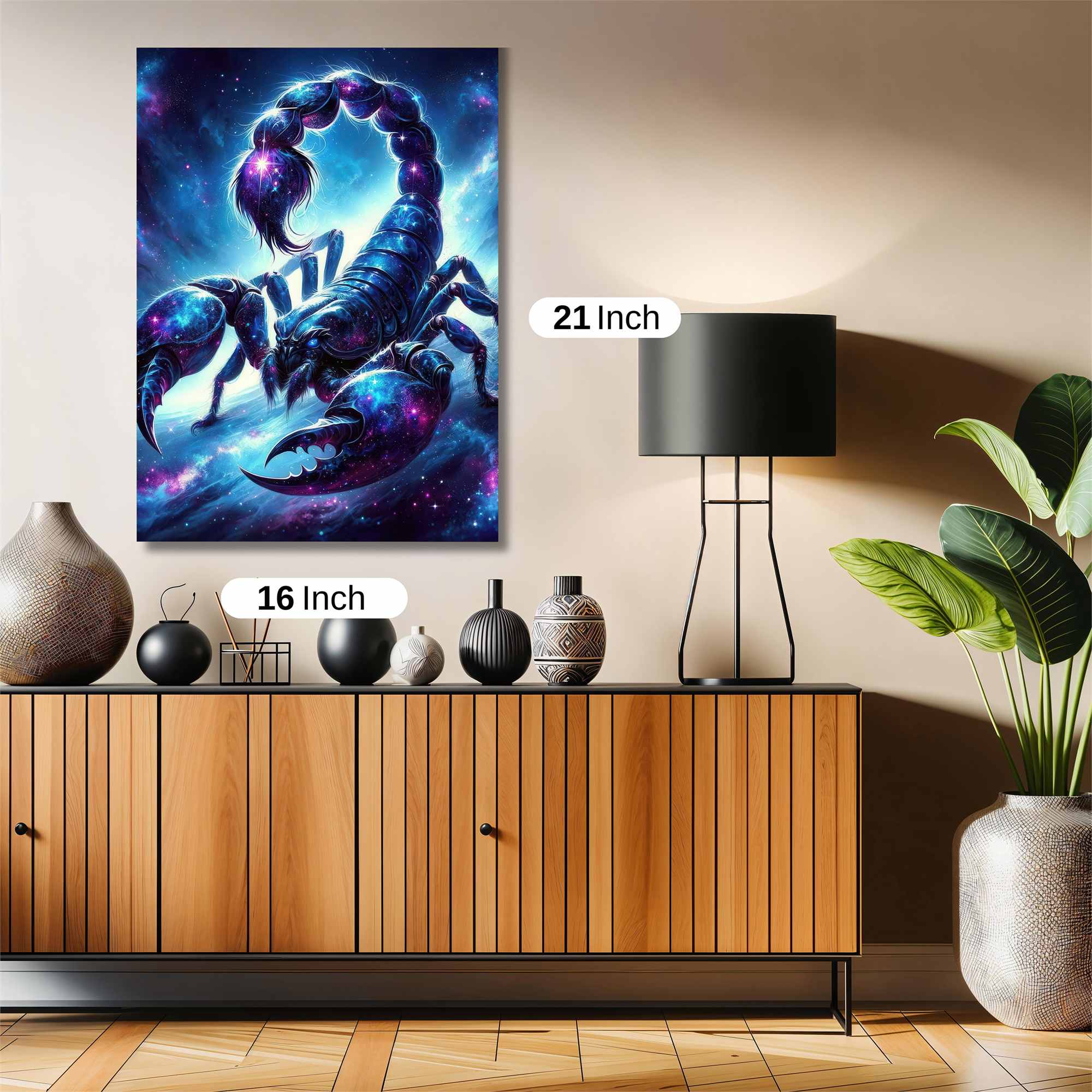 Scorpio Cosmic Safe Wall Magnetic / M