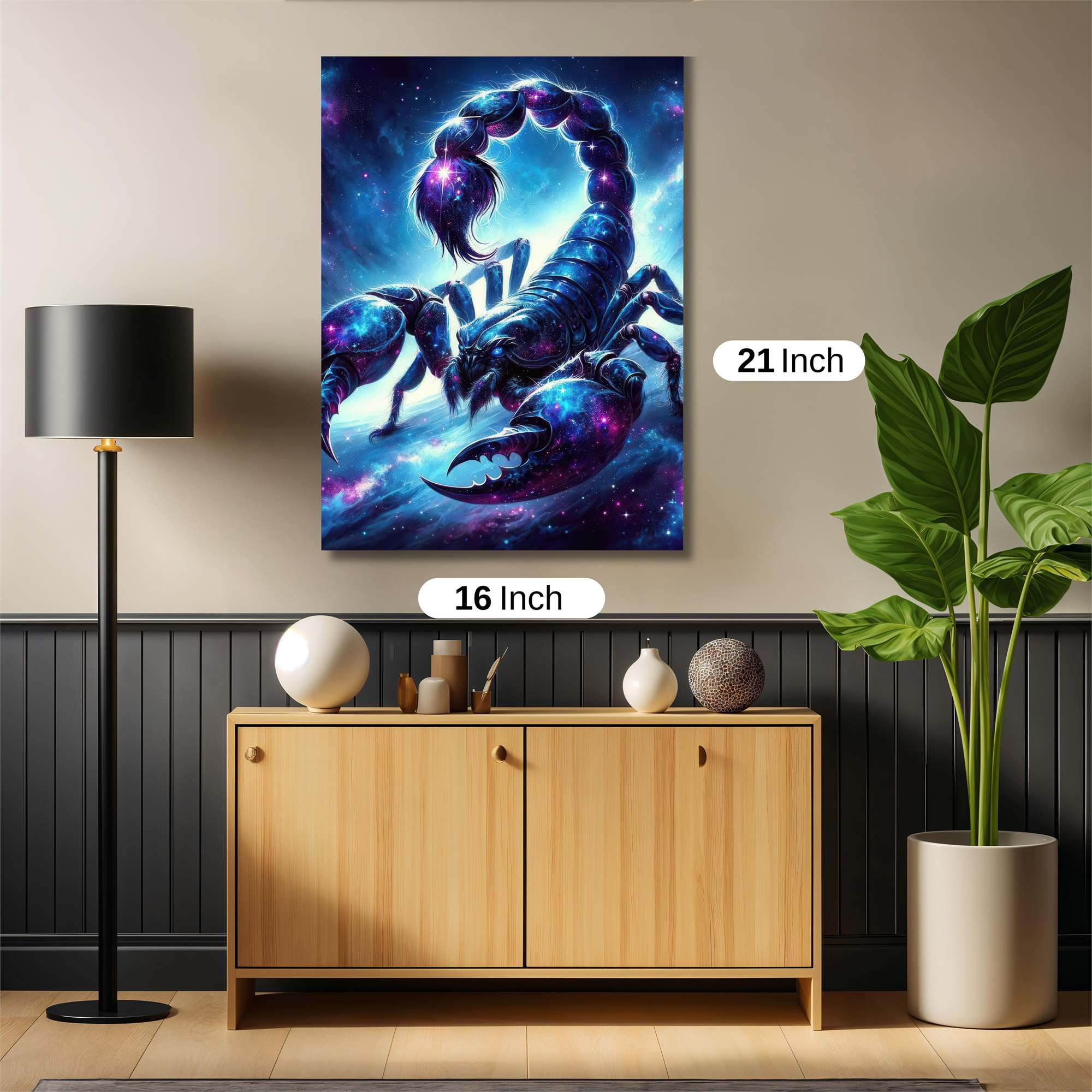 Scorpio Cosmic Safe Wall Magnetic / M