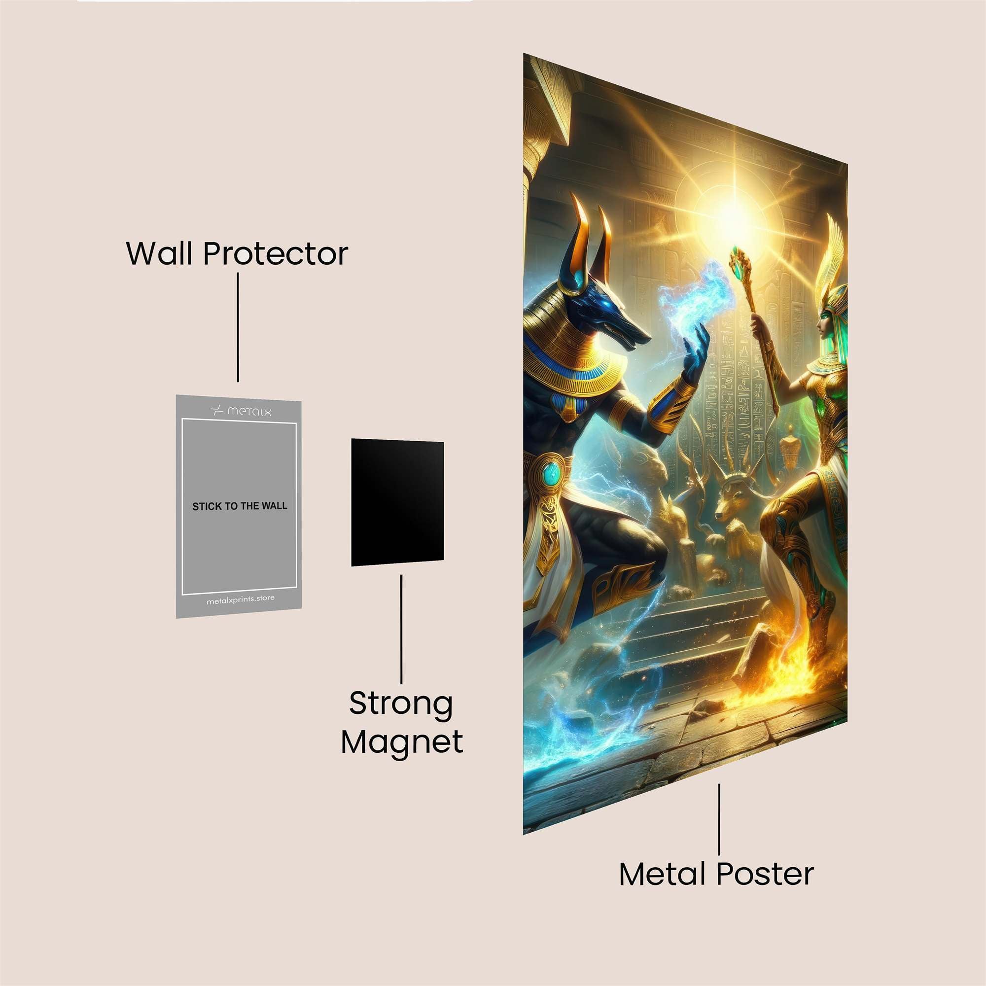 Anubis Ascendant Safe Wall Magnetic / M