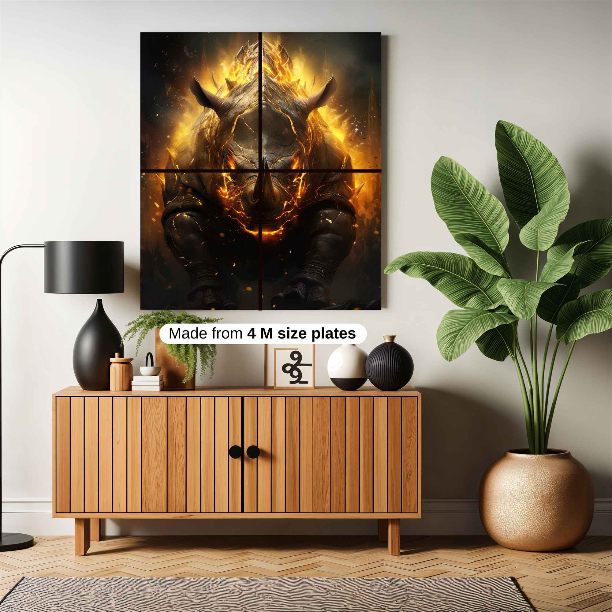 Raging Rhino Safe Wall Magnetic / M