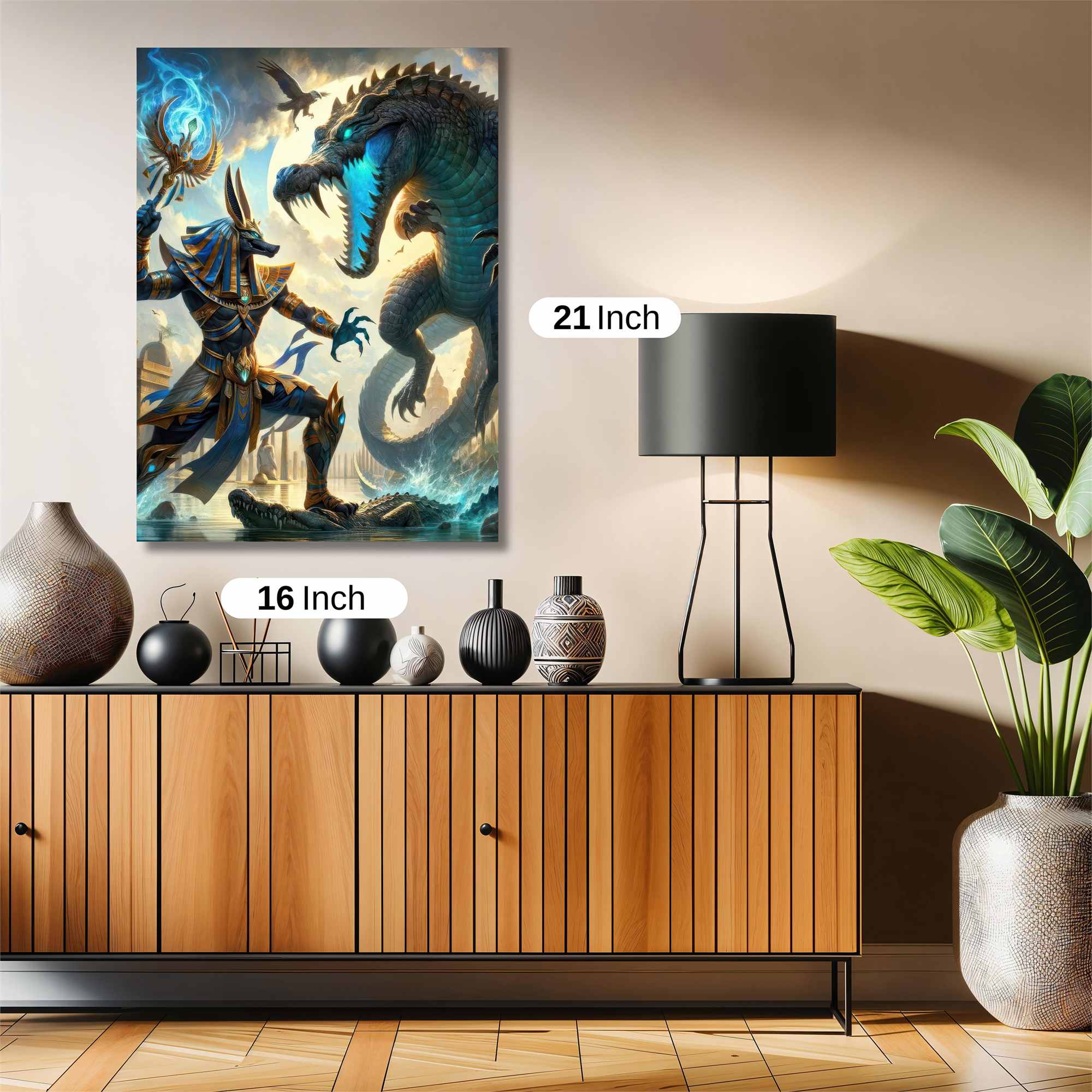 Anubis Arises Safe Wall Magnetic / M