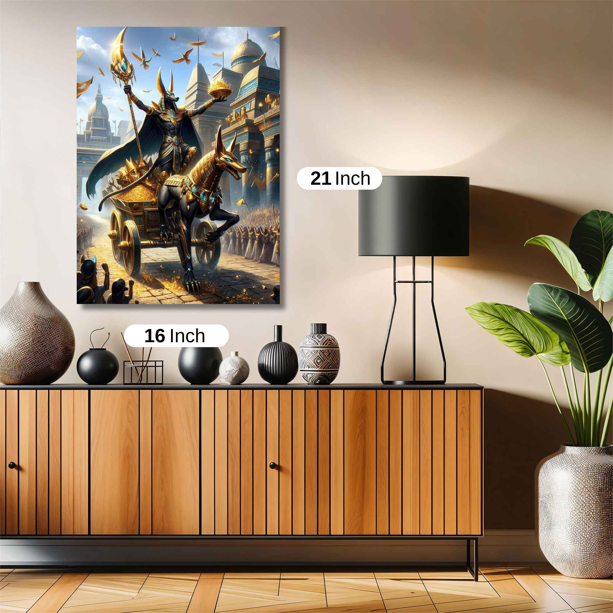 Anubis Triumphant Safe Wall Magnetic / M