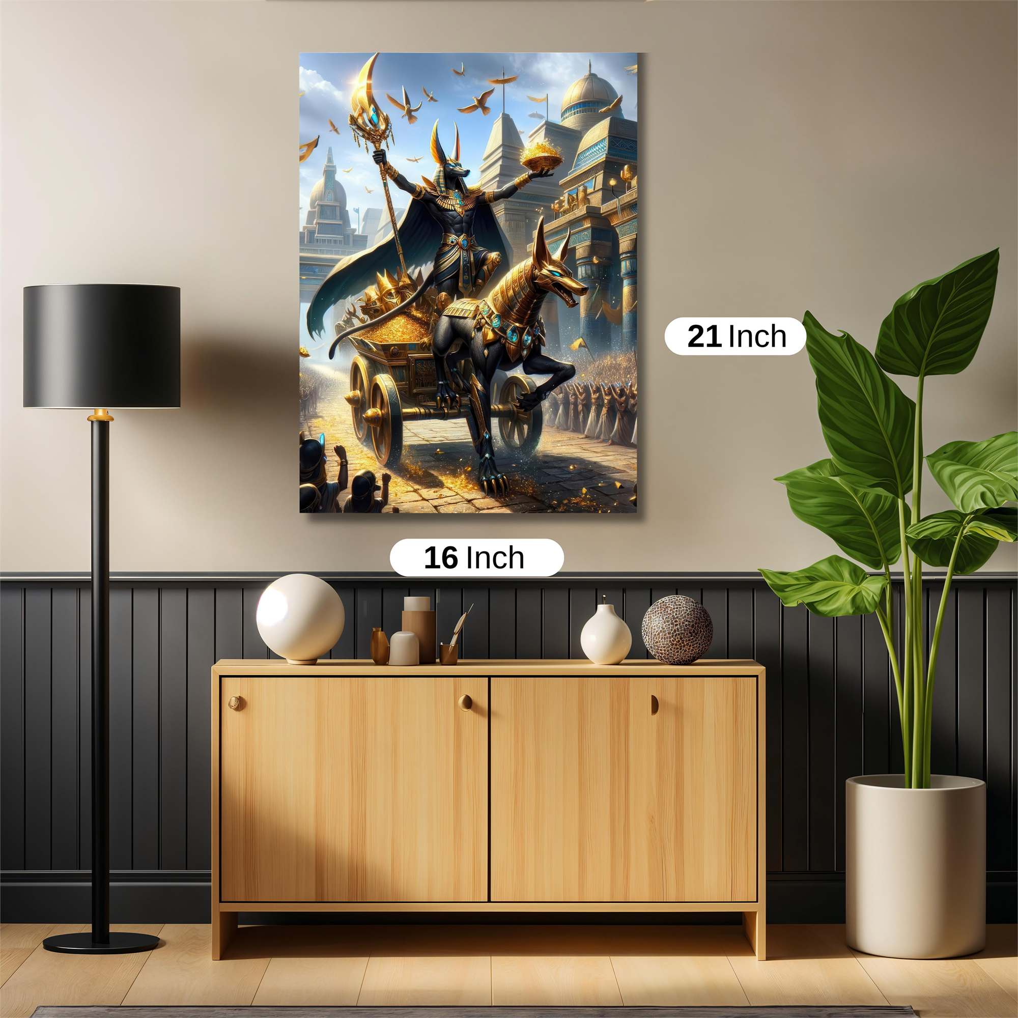 Anubis Triumphant Safe Wall Magnetic / M