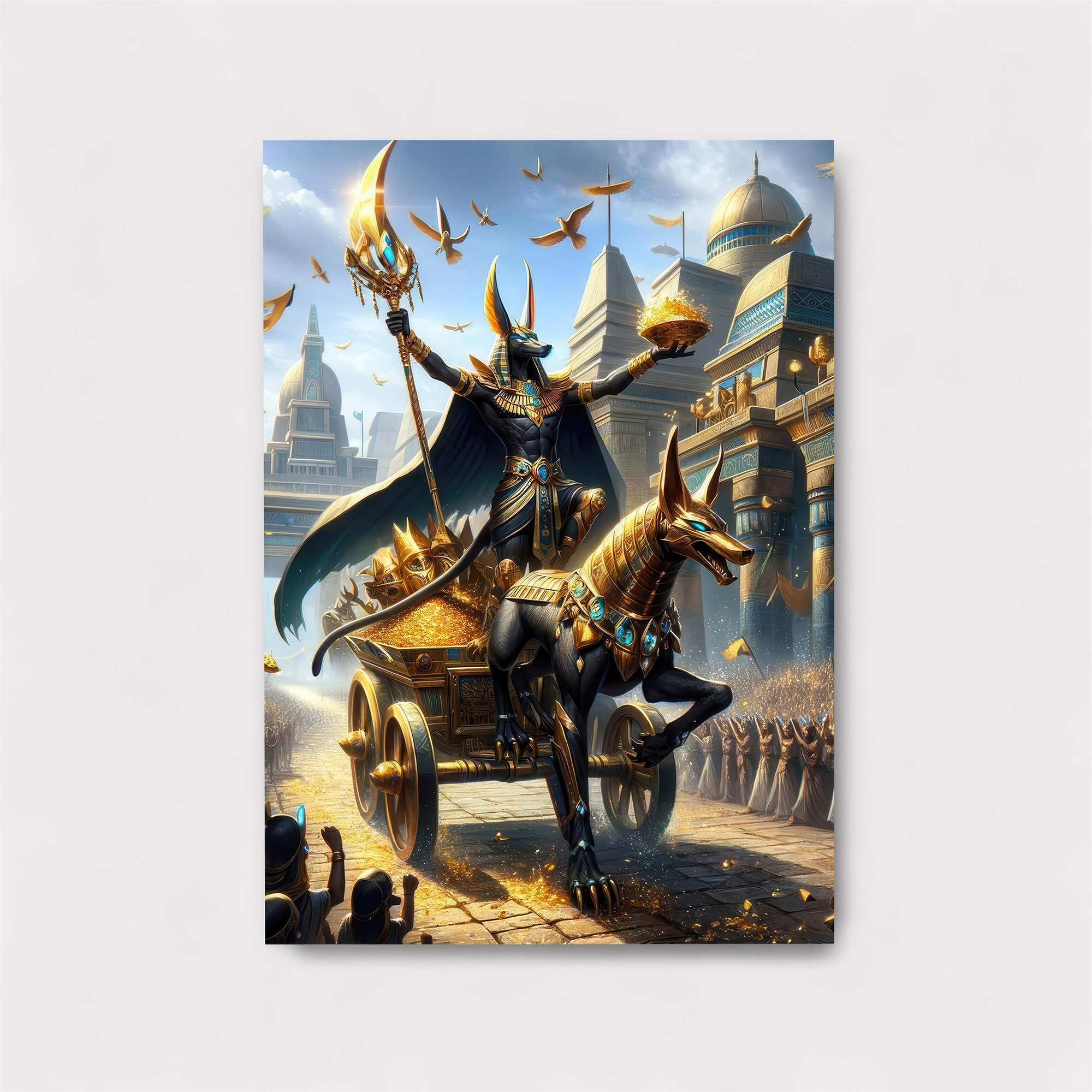 Anubis Triumphant Safe Wall Magnetic / M
