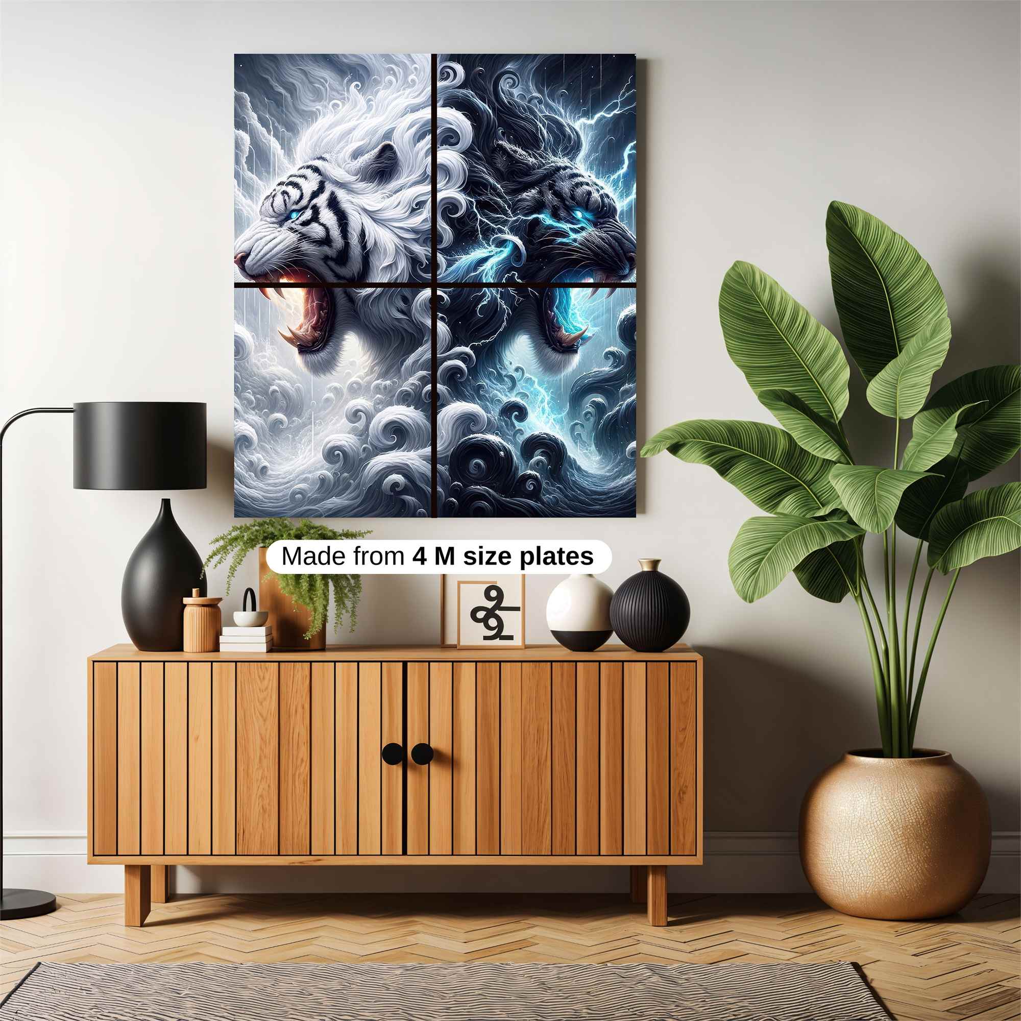 Tiger Duality Safe Wall Magnetic / M