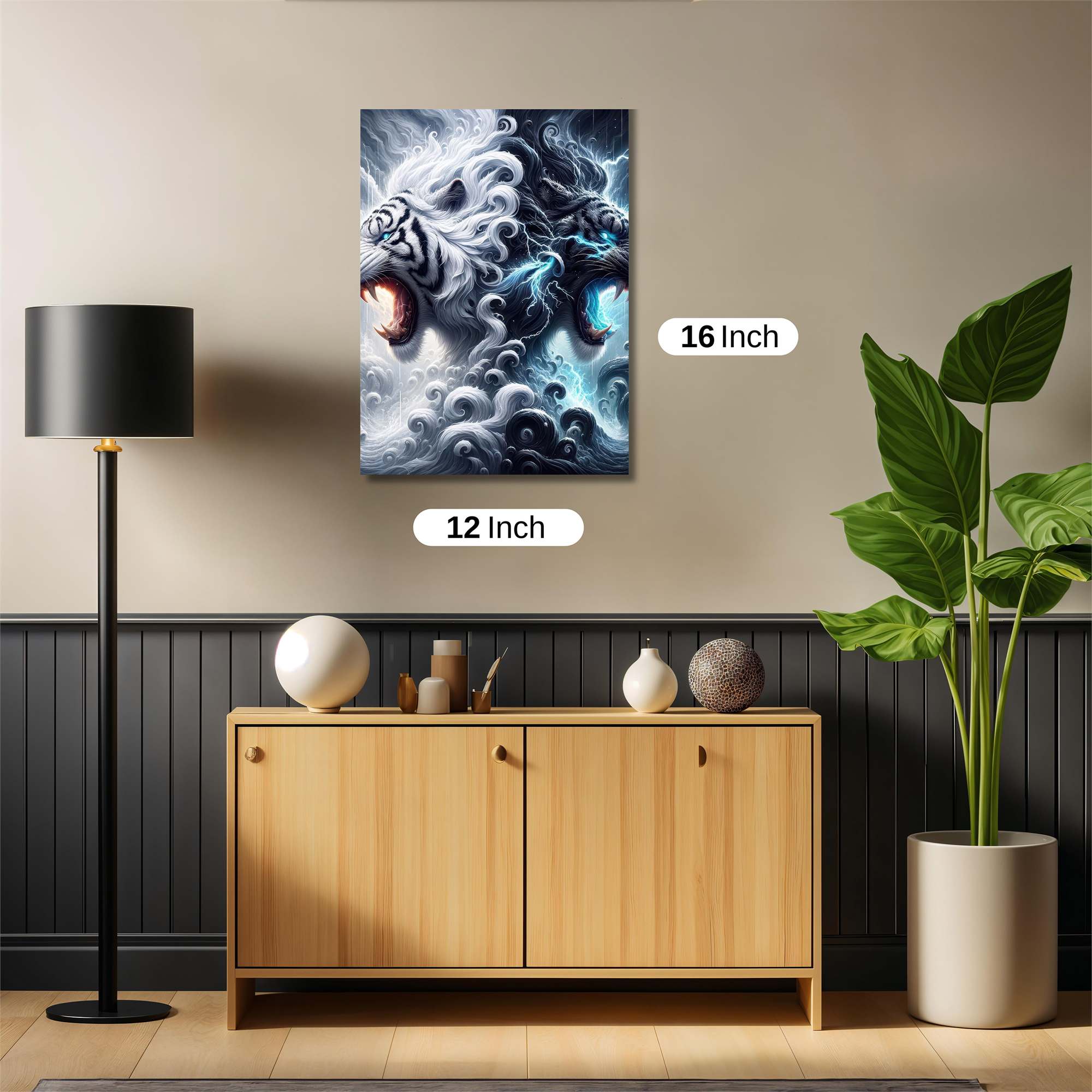 Tiger Duality Safe Wall Magnetic / M