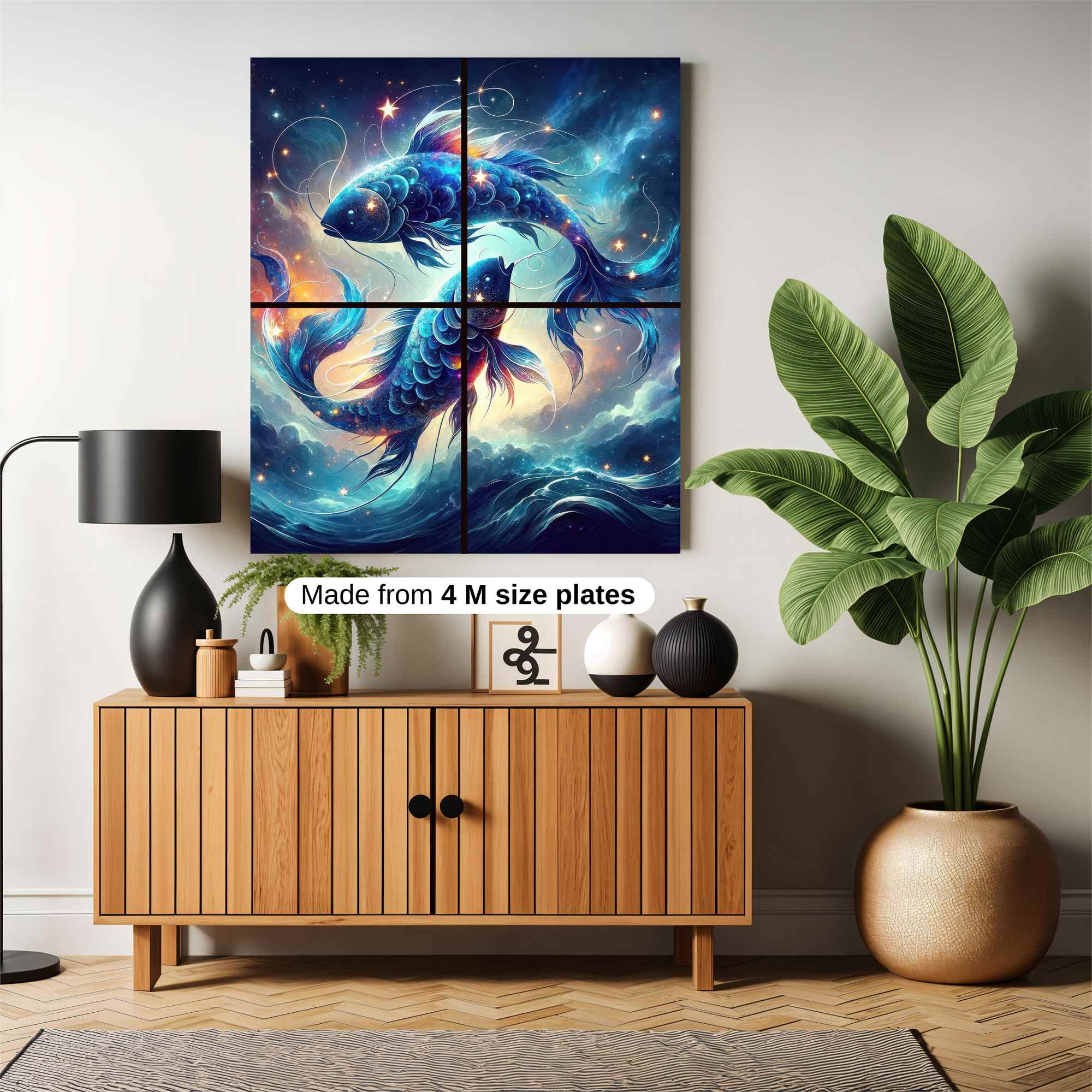 Cosmic Koi Safe Wall Magnetic / M