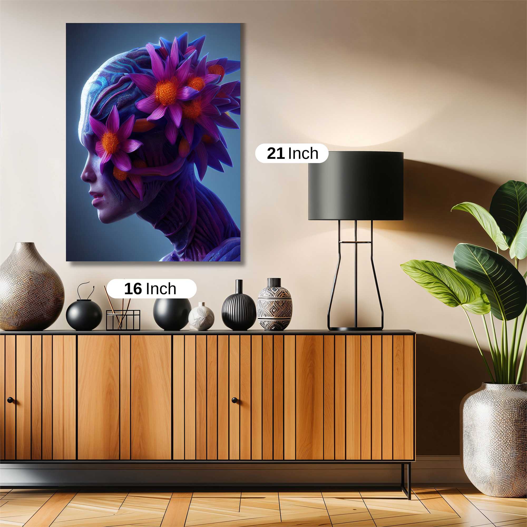 Floral Enigma Safe Wall Magnetic / M