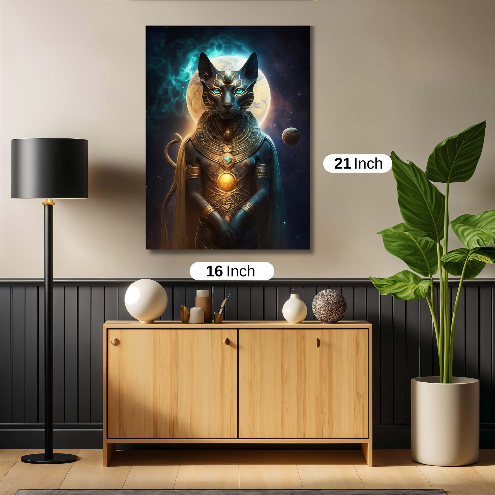 Bastet Cosmic Safe Wall Magnetic / M