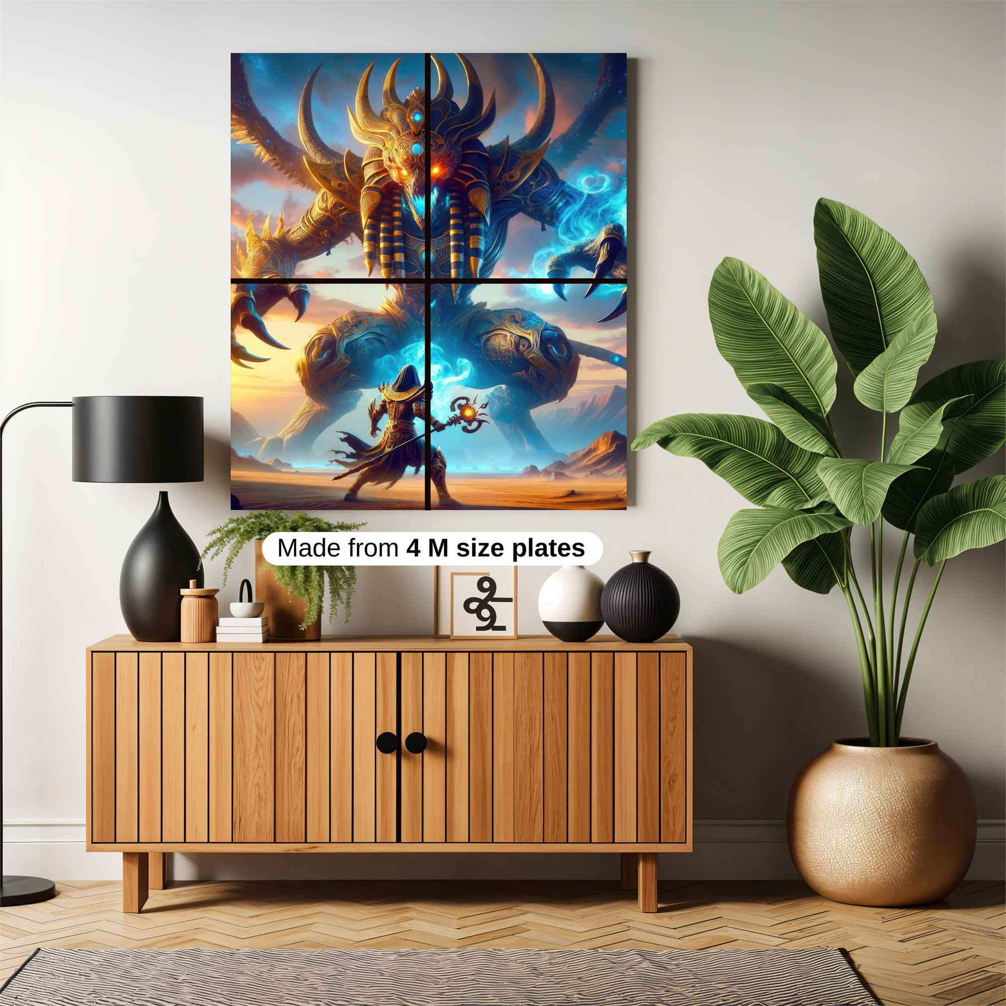 Anubis Unleashed Safe Wall Magnetic / M