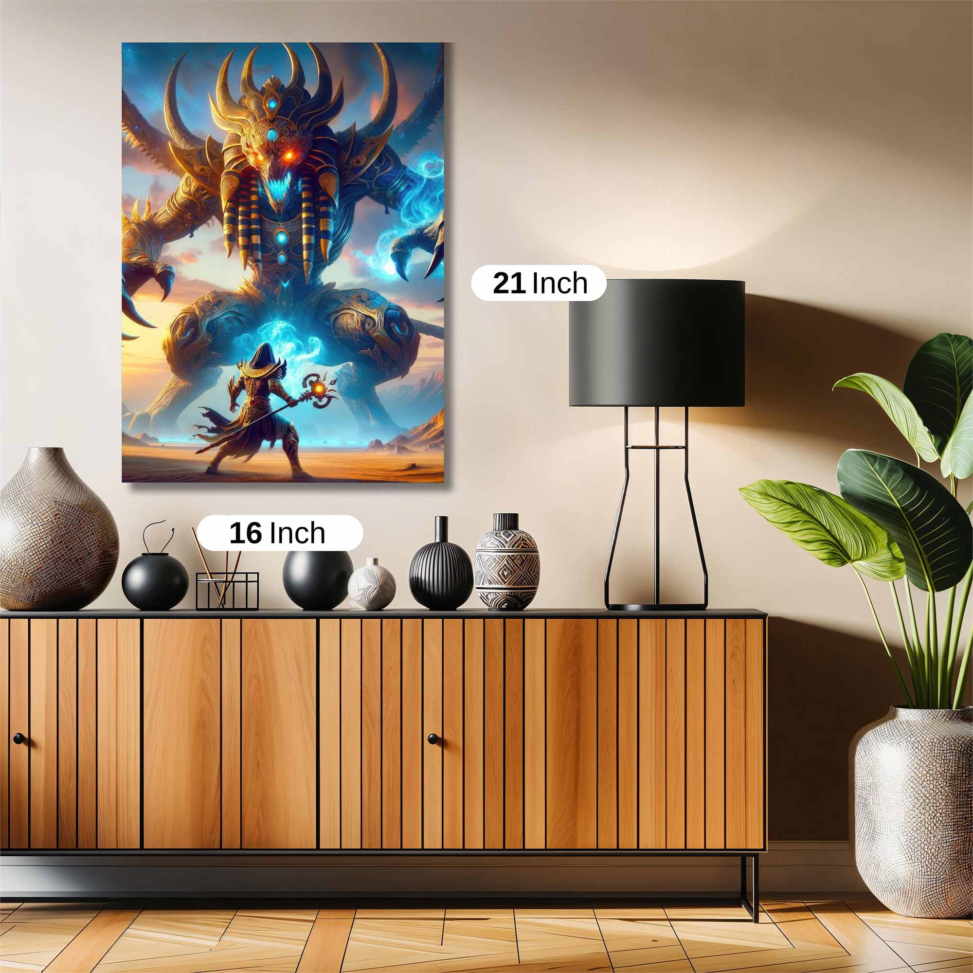 Anubis Unleashed Safe Wall Magnetic / M