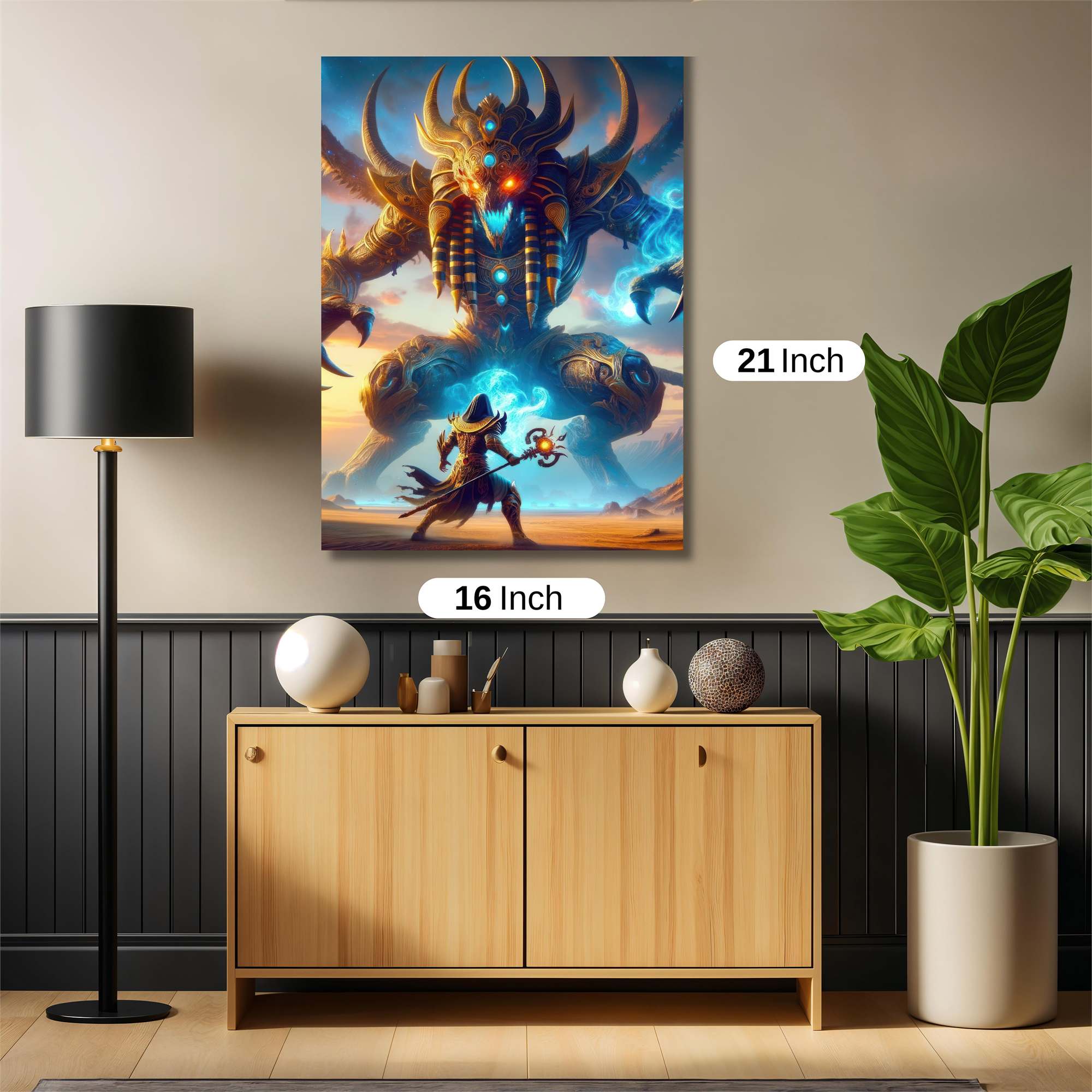 Anubis Unleashed Safe Wall Magnetic / M