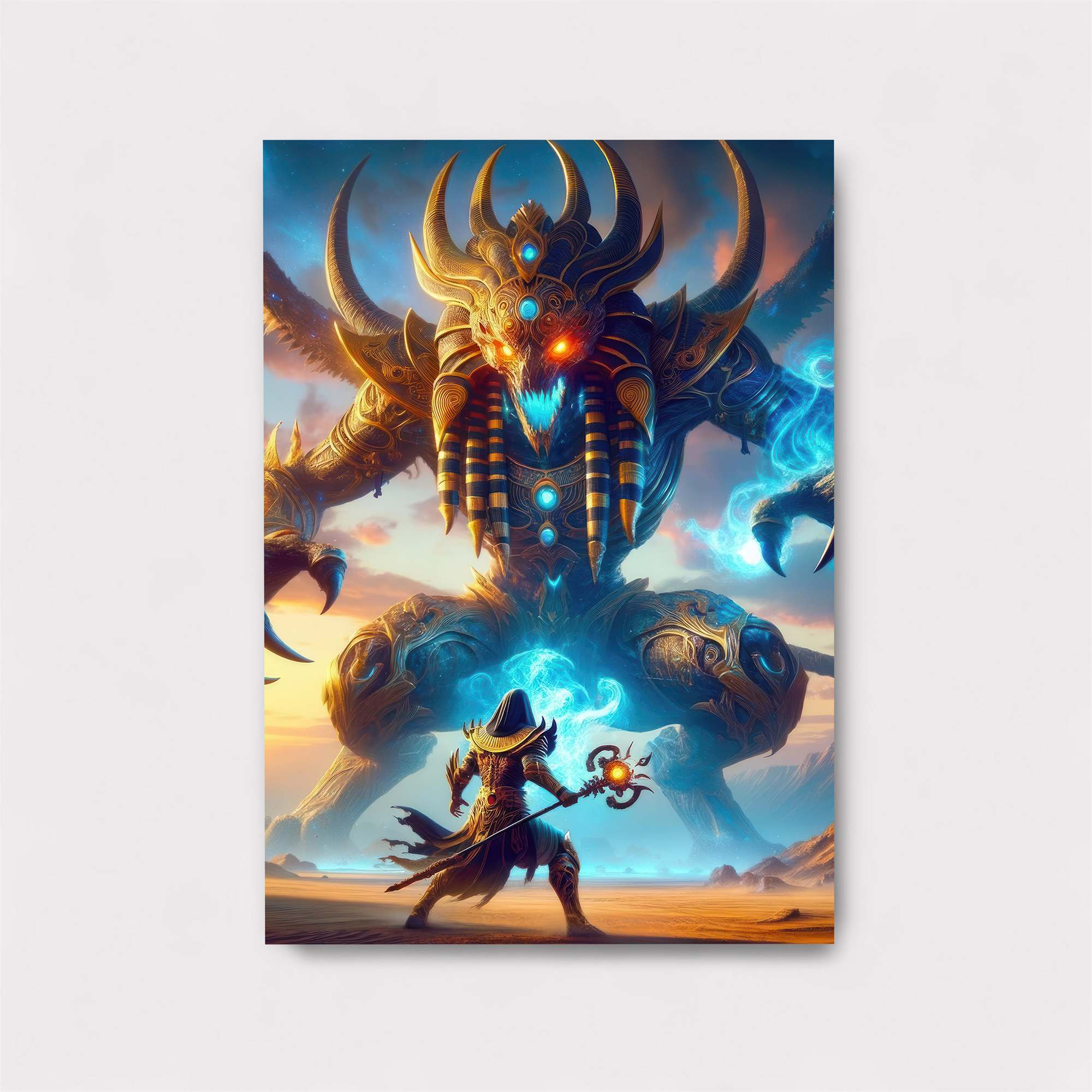 Anubis Unleashed Safe Wall Magnetic / M