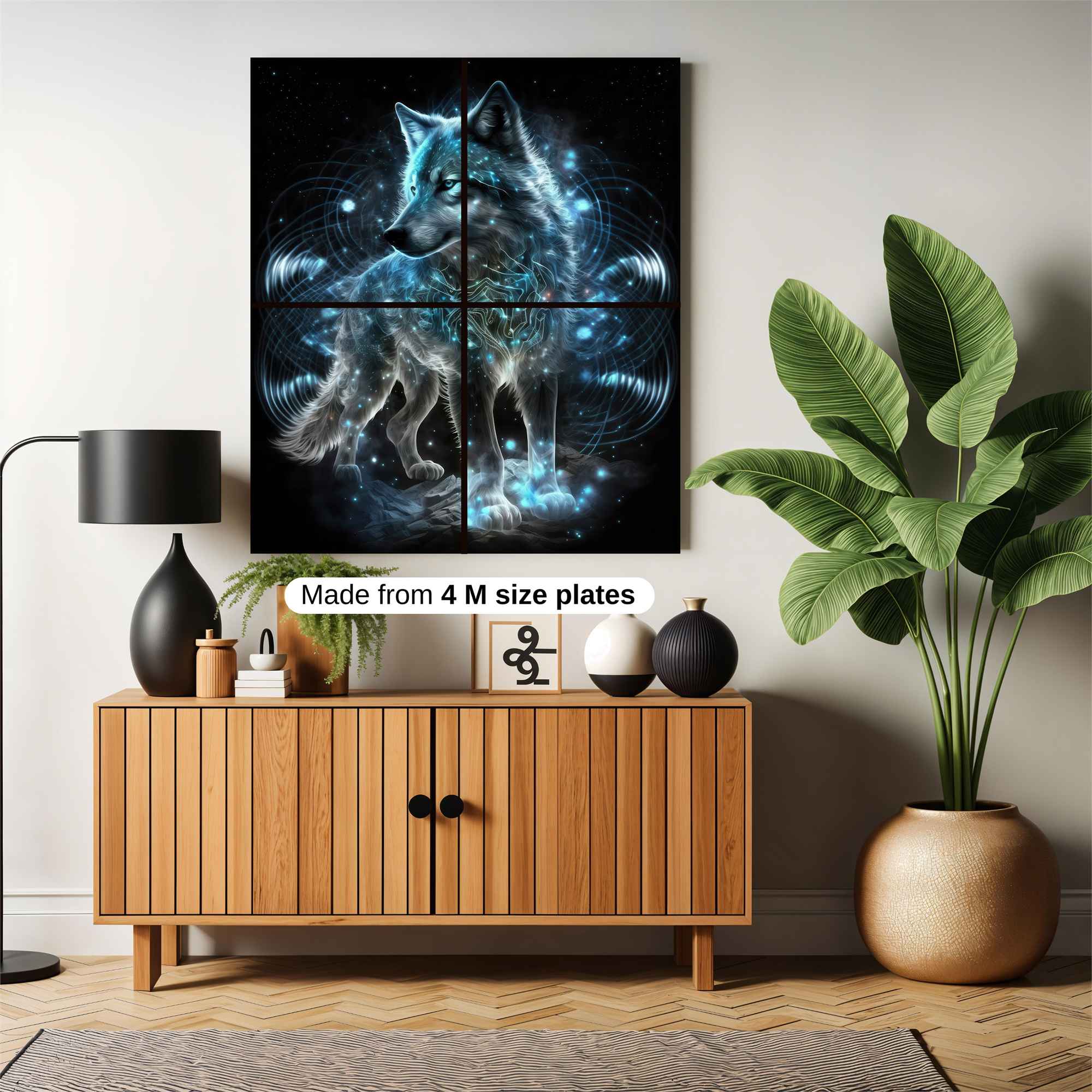 Wolf Radiance Safe Wall Magnetic / M