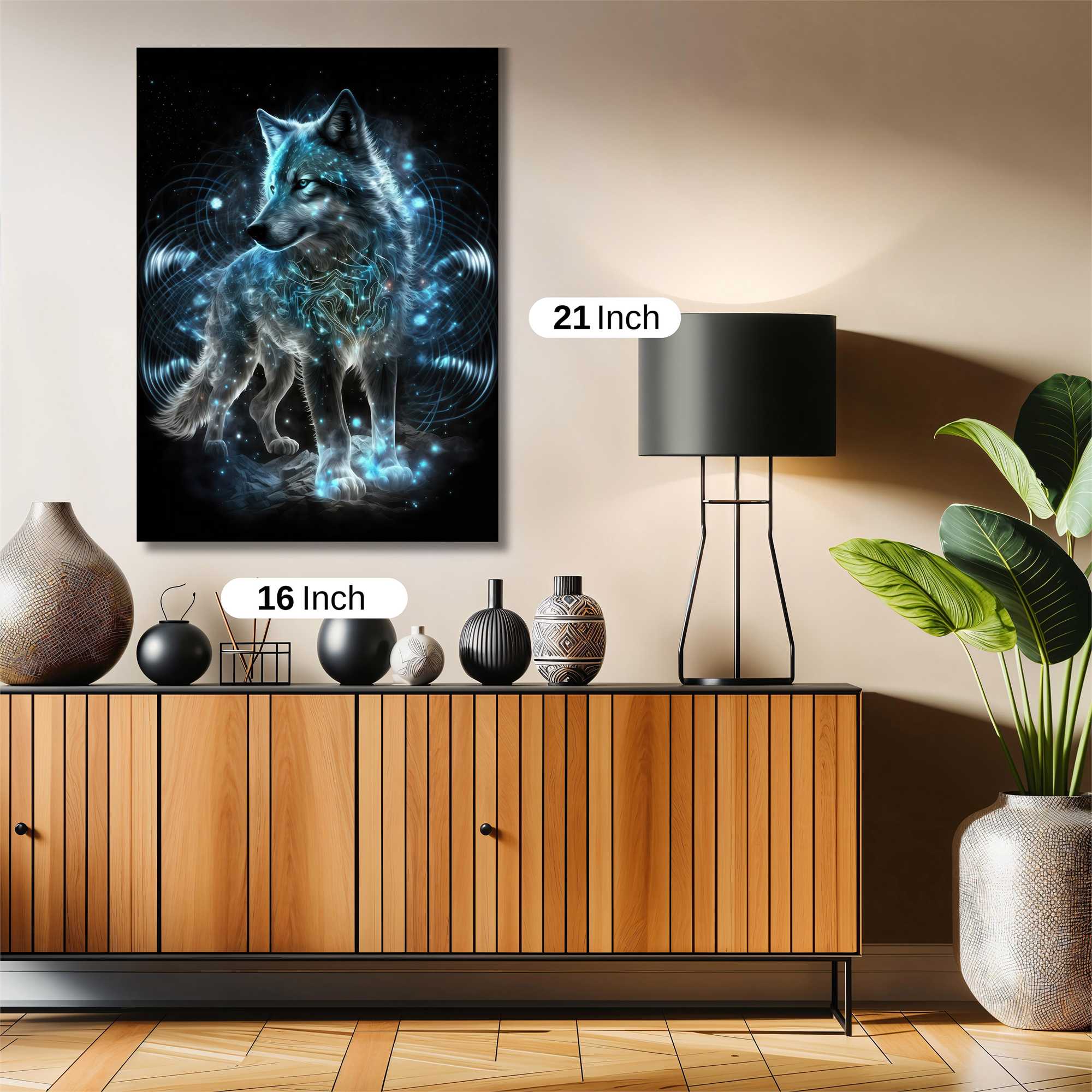 Wolf Radiance Safe Wall Magnetic / M