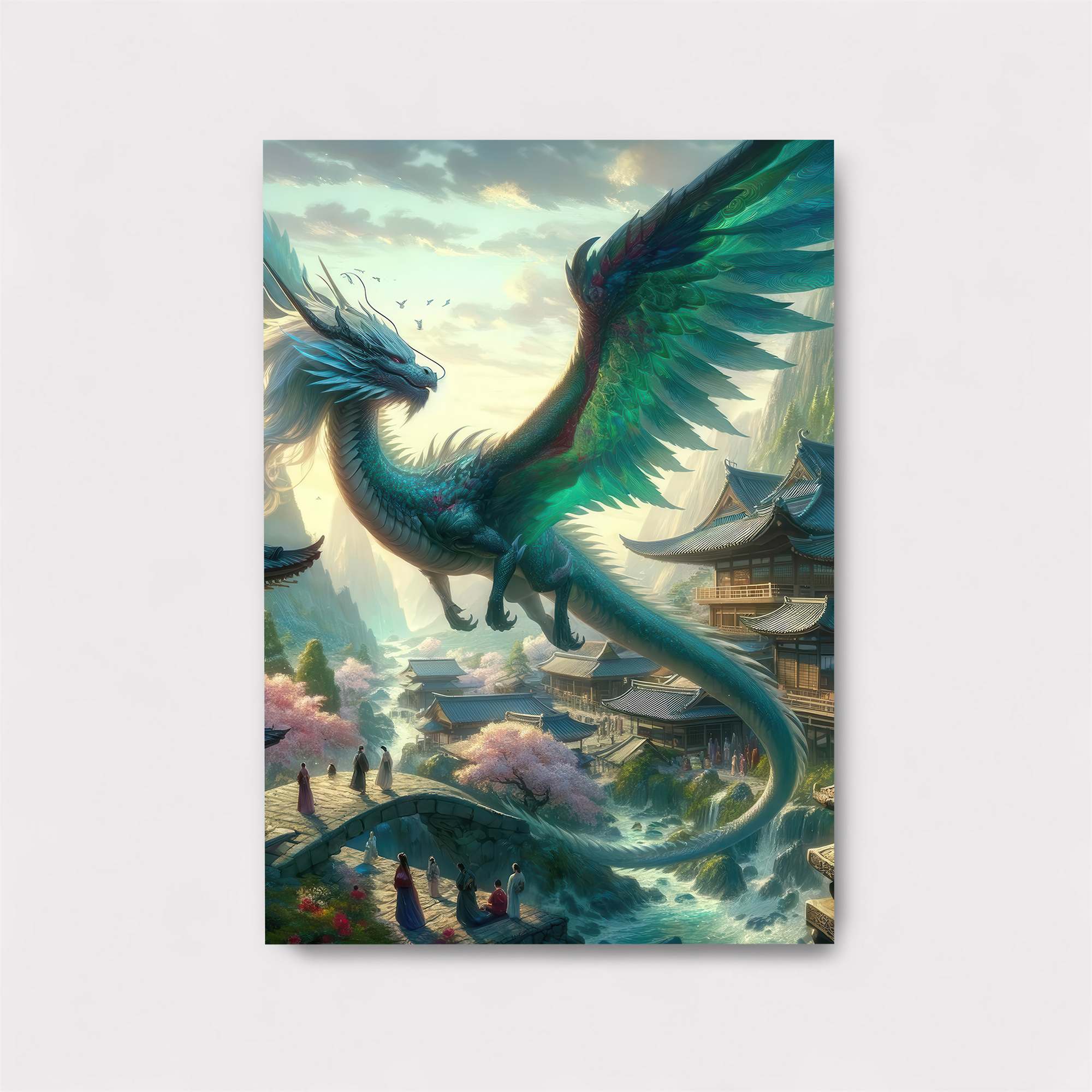 Azure Serenity Safe Wall Magnetic / M